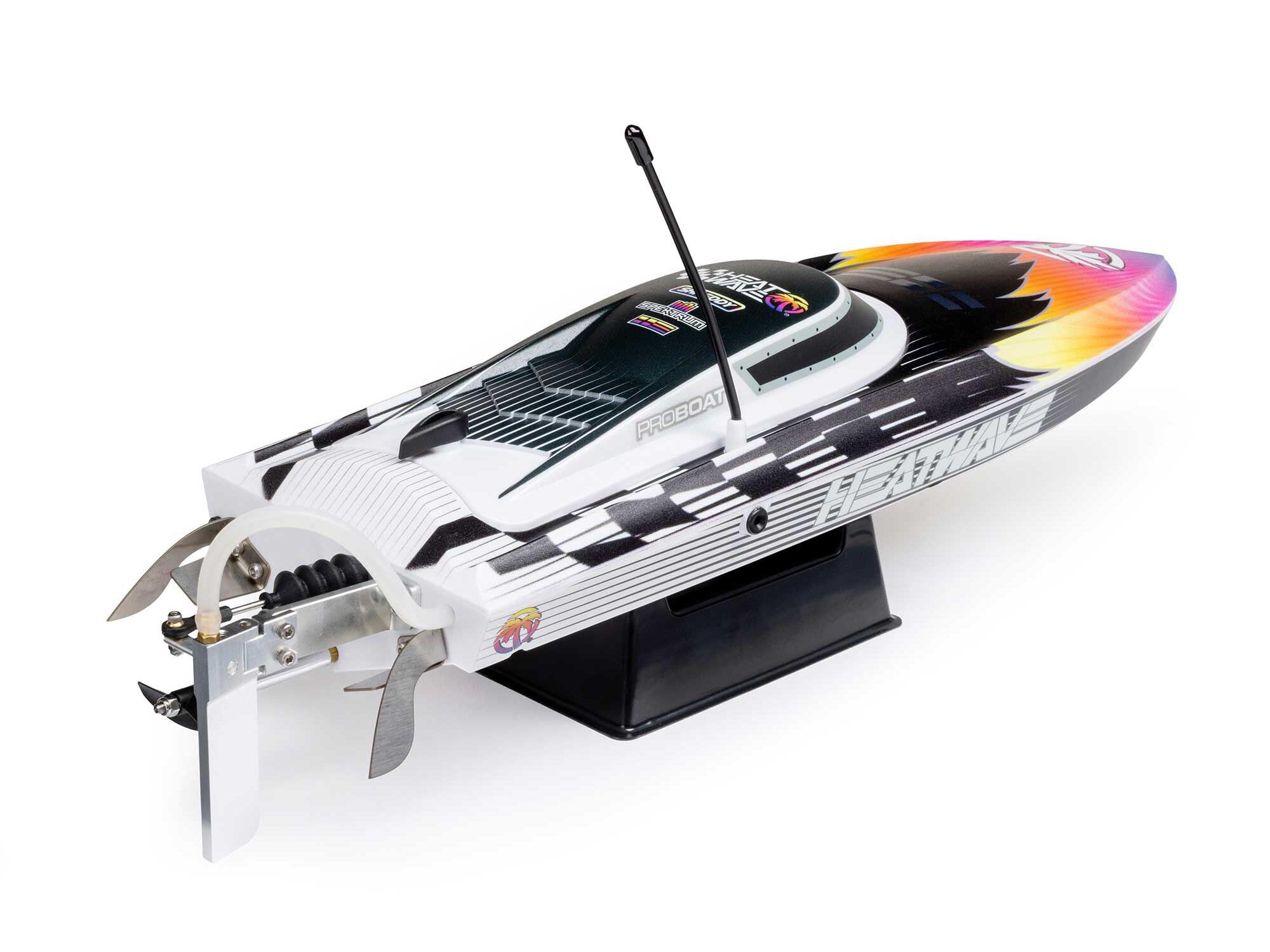 Recoil 2 18" Self-Righting Brushless Deep-V RTR, Heatwave-4