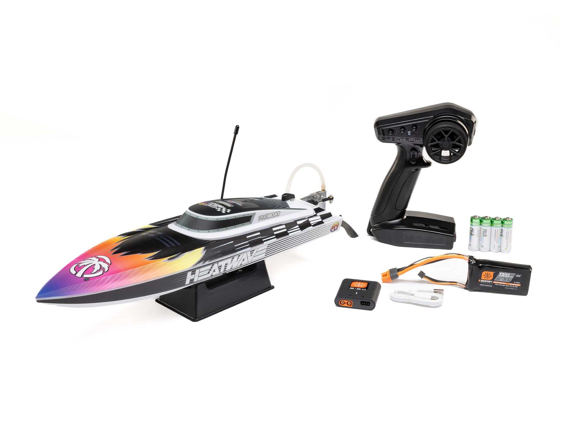 Recoil 2 18" Self-Righting Brushless Deep-V RTR, Heatwave-13