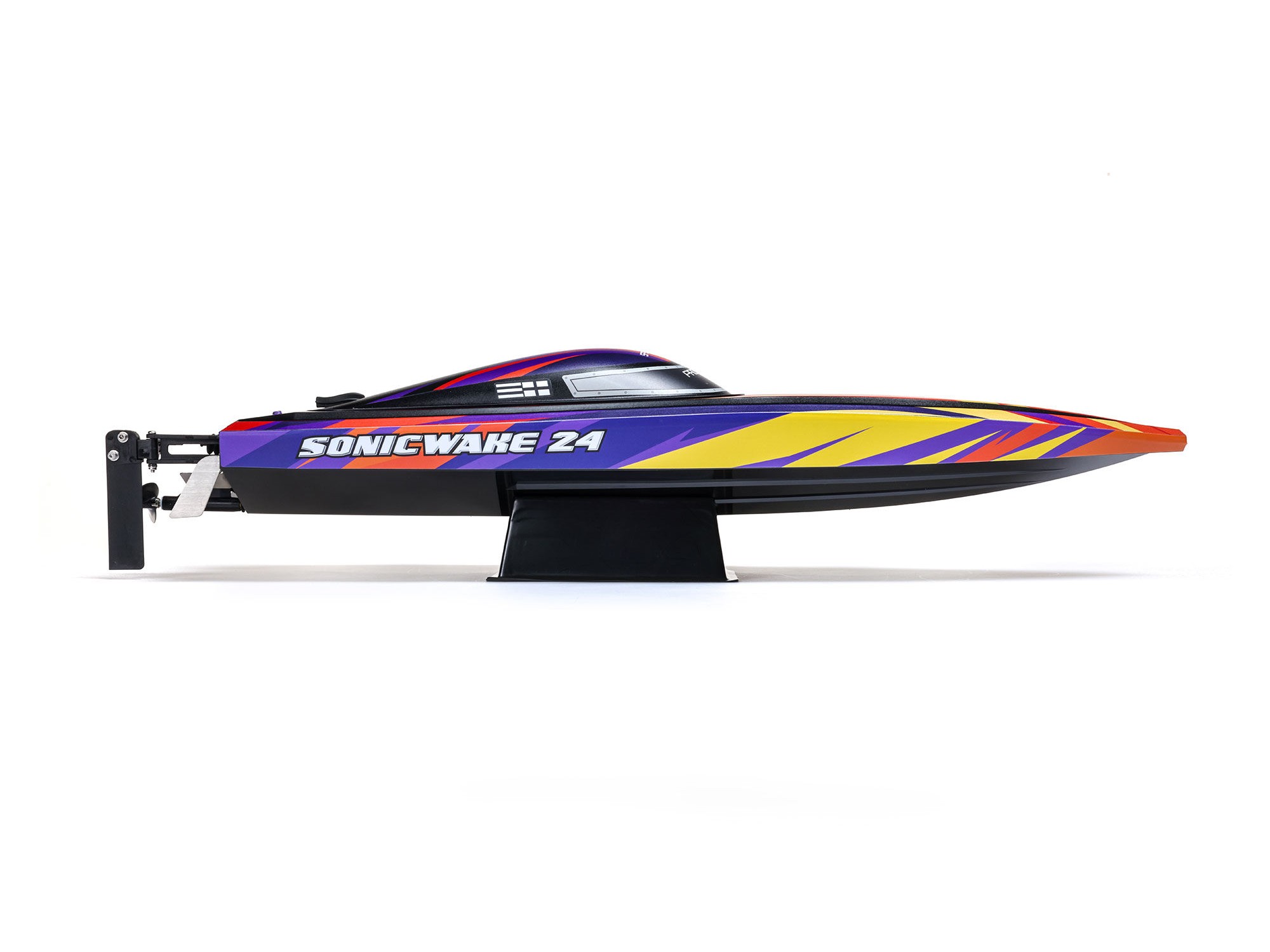 Sonicwake 24" Self-Righting Brushless Deep-V RTR, Red-4