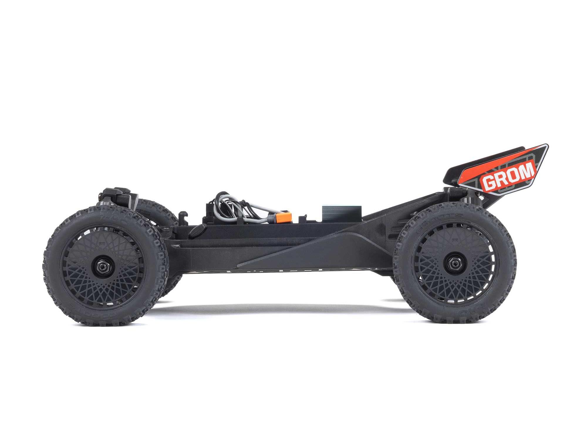 Arrma 1/18 TYPHON GROM MEGA 380 Brushed 4x4 Buggy RTR - Blue/Silver-23