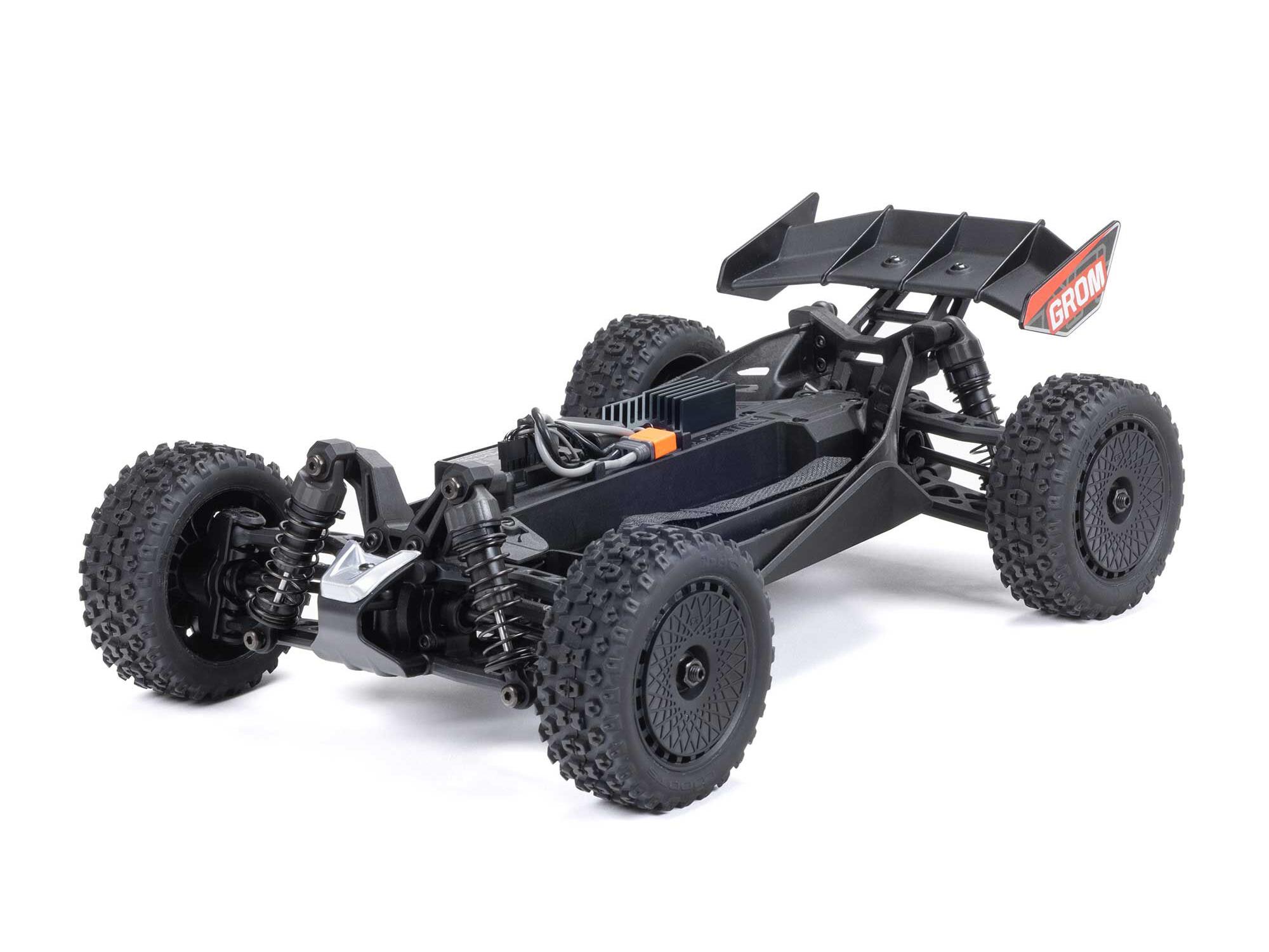 Arrma 1/18 TYPHON GROM MEGA 380 Brushed 4x4 Buggy RTR - Red/White-21