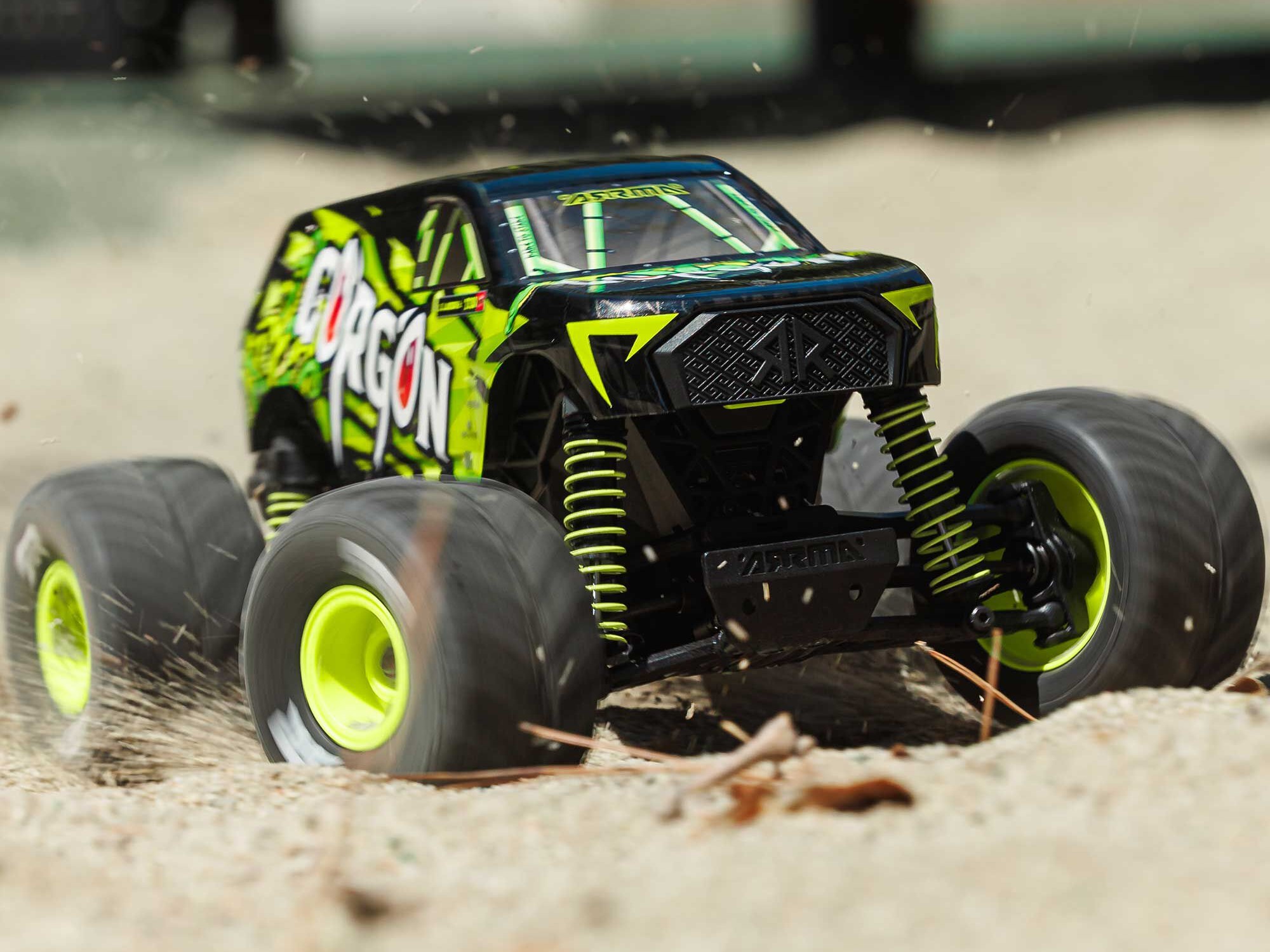1/16 GORGON GROM 4X4 RTR Monster Truck Yellow-17