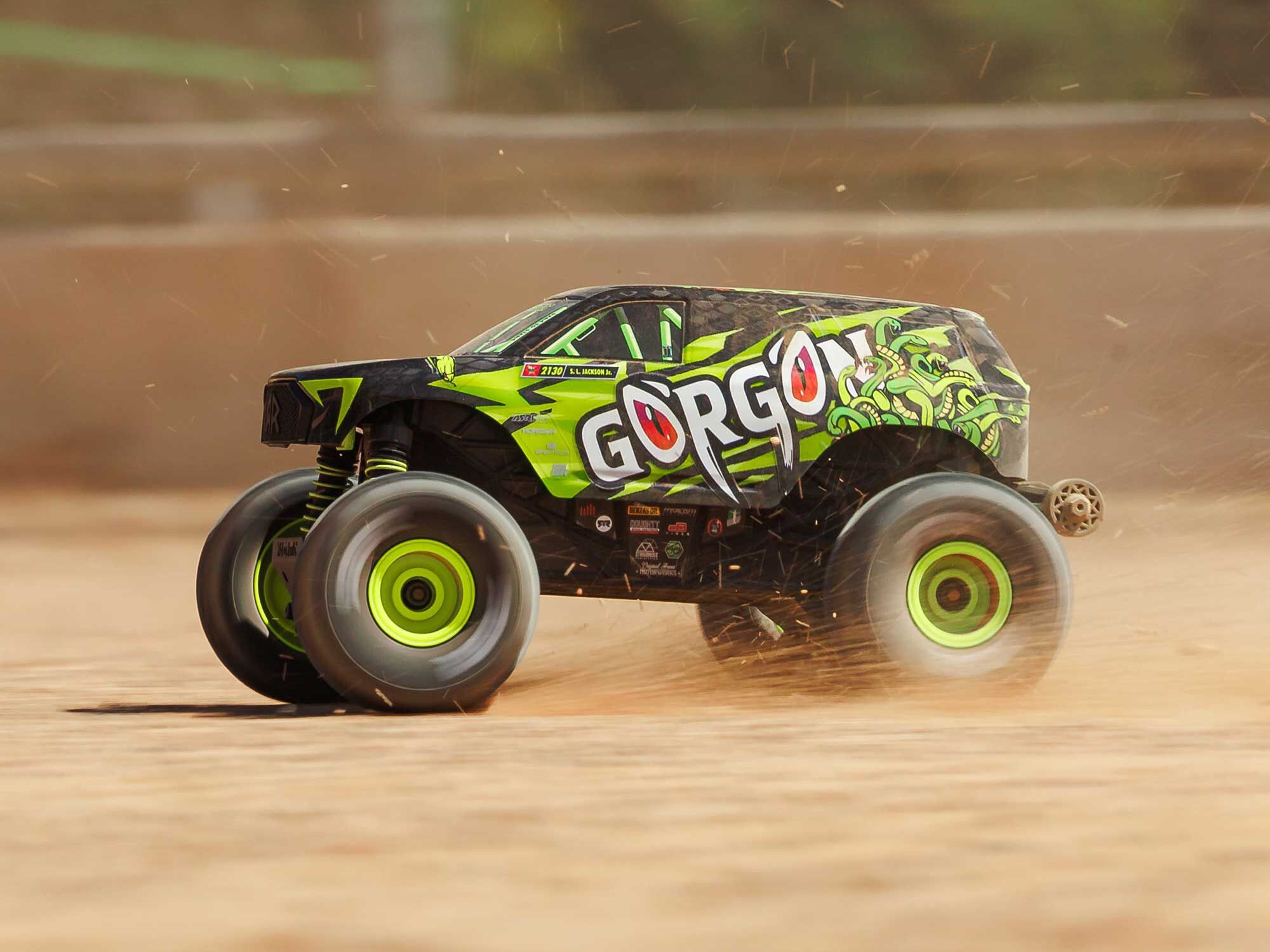 1/16 GORGON GROM 4X4 RTR Monster Truck Yellow-21