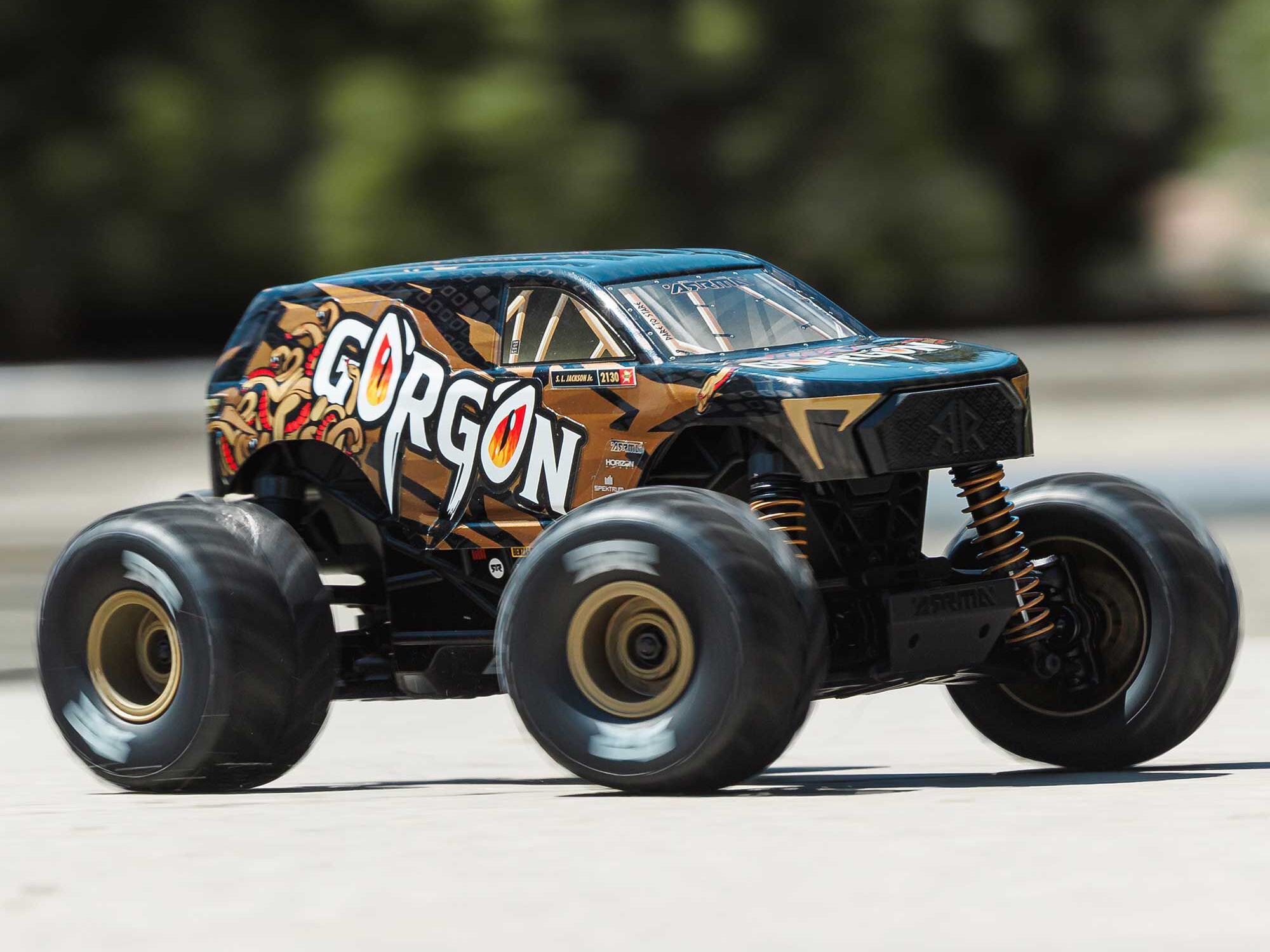 1/16 GORGON GROM 4X4 RTR Monster Truck Bronze-13