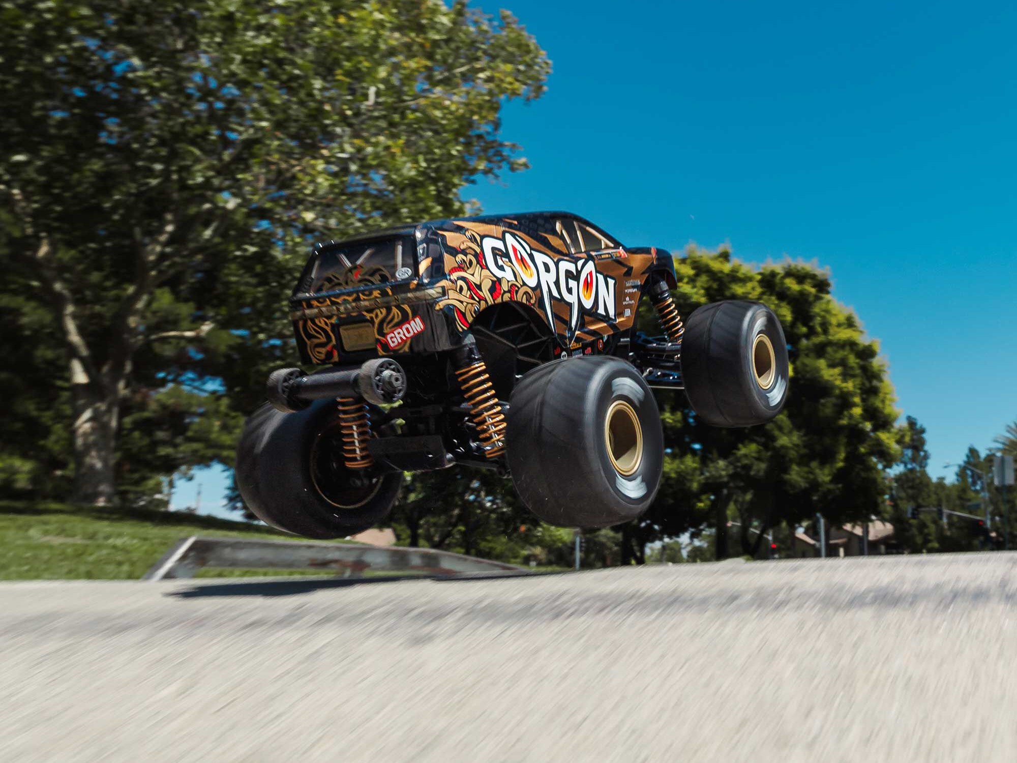 1/16 GORGON GROM 4X4 RTR Monster Truck Bronze-16