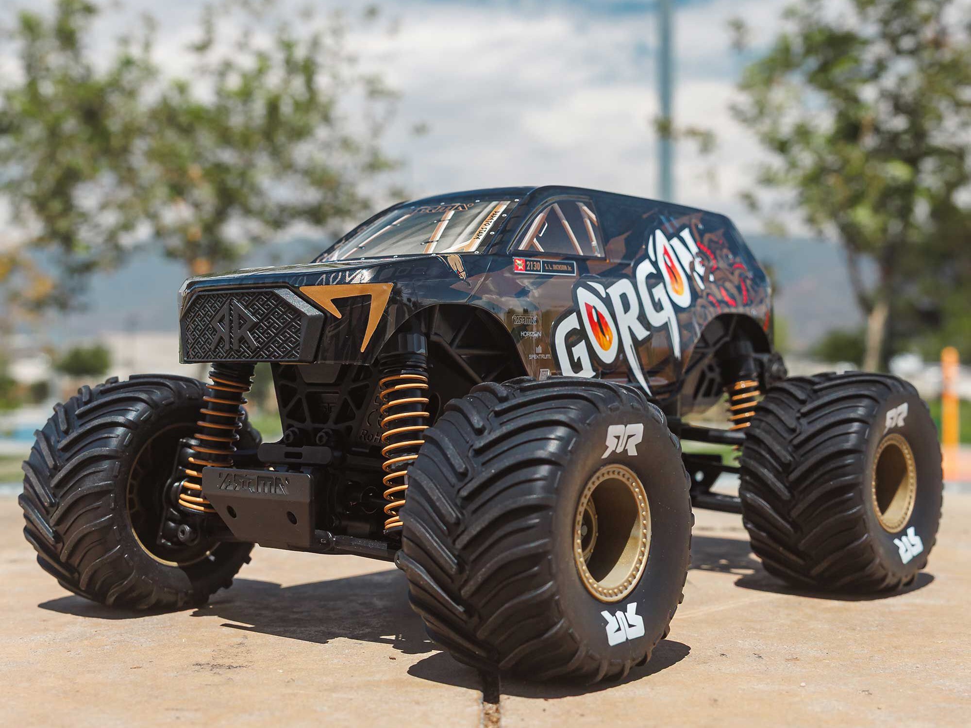 1/16 GORGON GROM 4X4 RTR Monster Truck Bronze-18