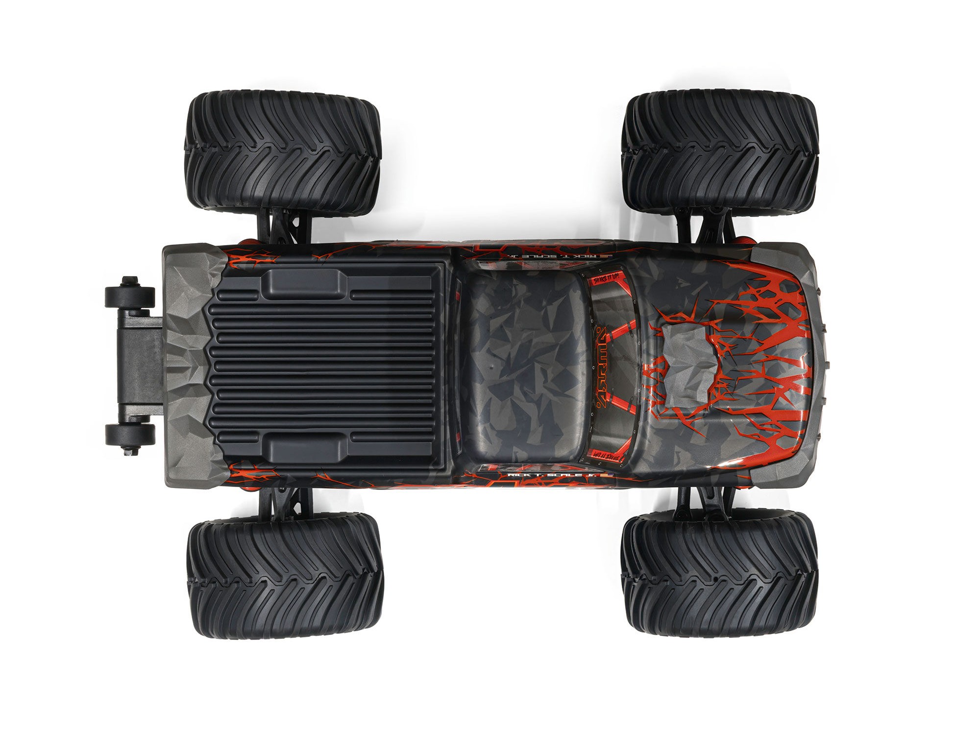 1/16 QUAKE GROM 4X4 RTR Monster Truck Red-6