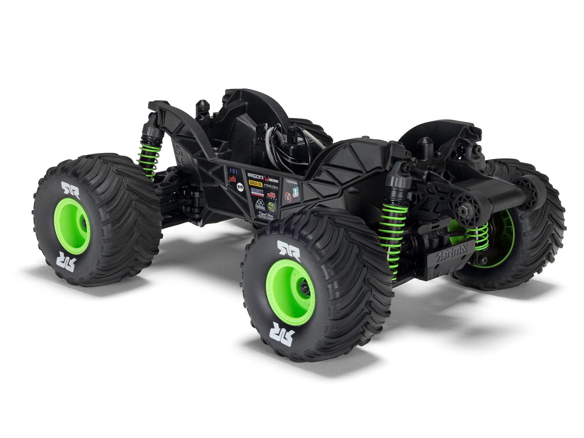 1/16 QUAKE GROM 4X4 RTR Monster Truck Green-9