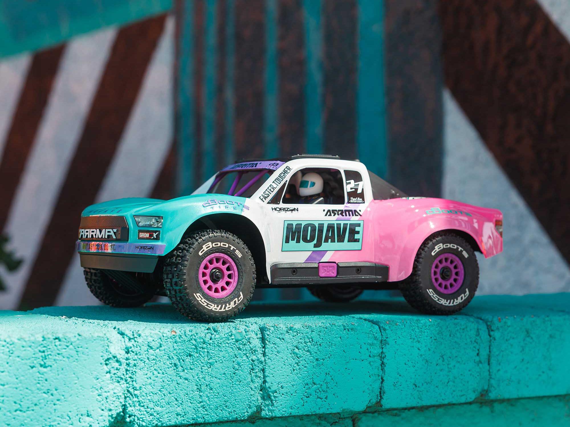 Arrma 1/16 Mojave GROM 223S BLX 4X4 DT with Batt/Charger Teal-22