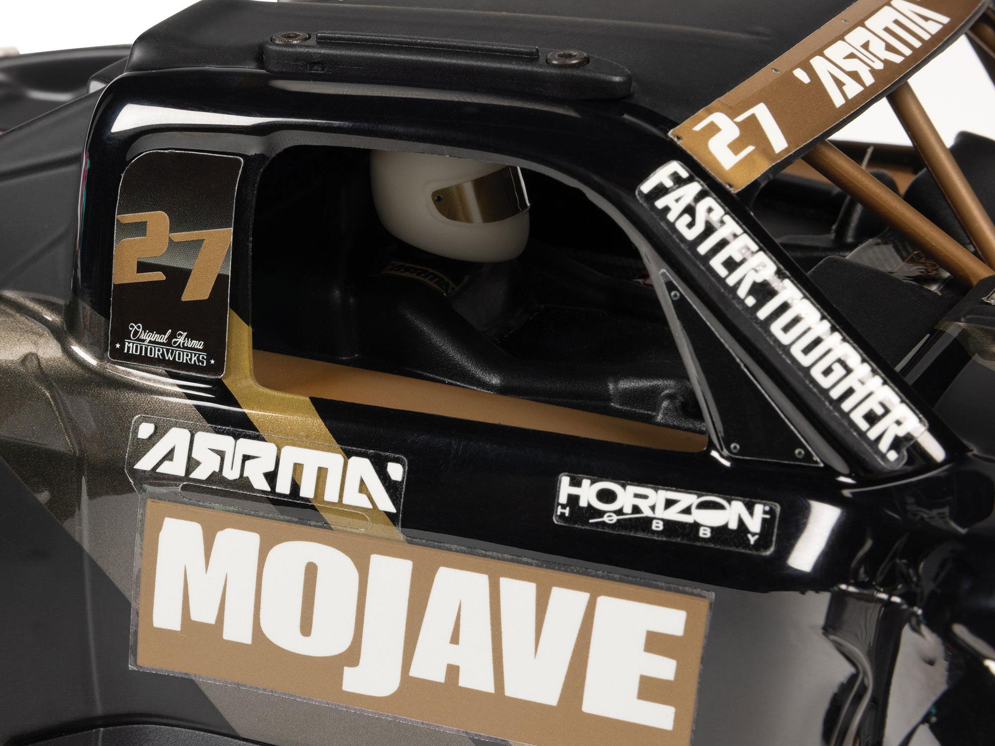 Arrma 1/16 Mojave GROM 223S BLX 4X4 DT (No Batt/Charger) Black-16