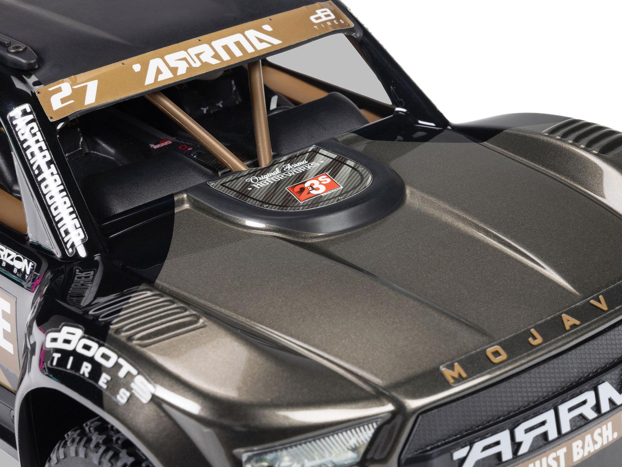 Arrma 1/16 Mojave GROM 223S BLX 4X4 DT (No Batt/Charger) Black-18