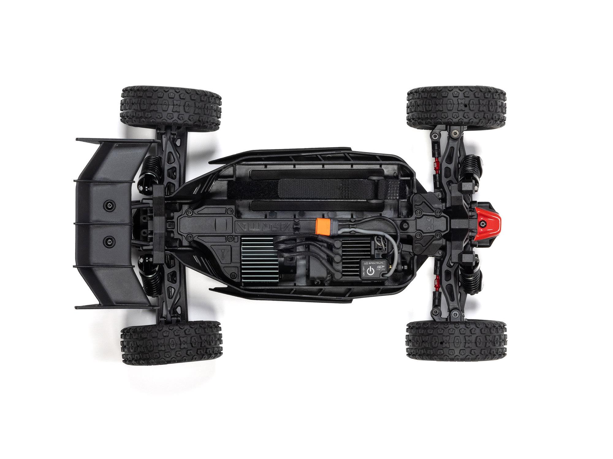 Arrma 1/18 Typhon GROM 223S BLX 4X4 with Batt/Charger Blue-12