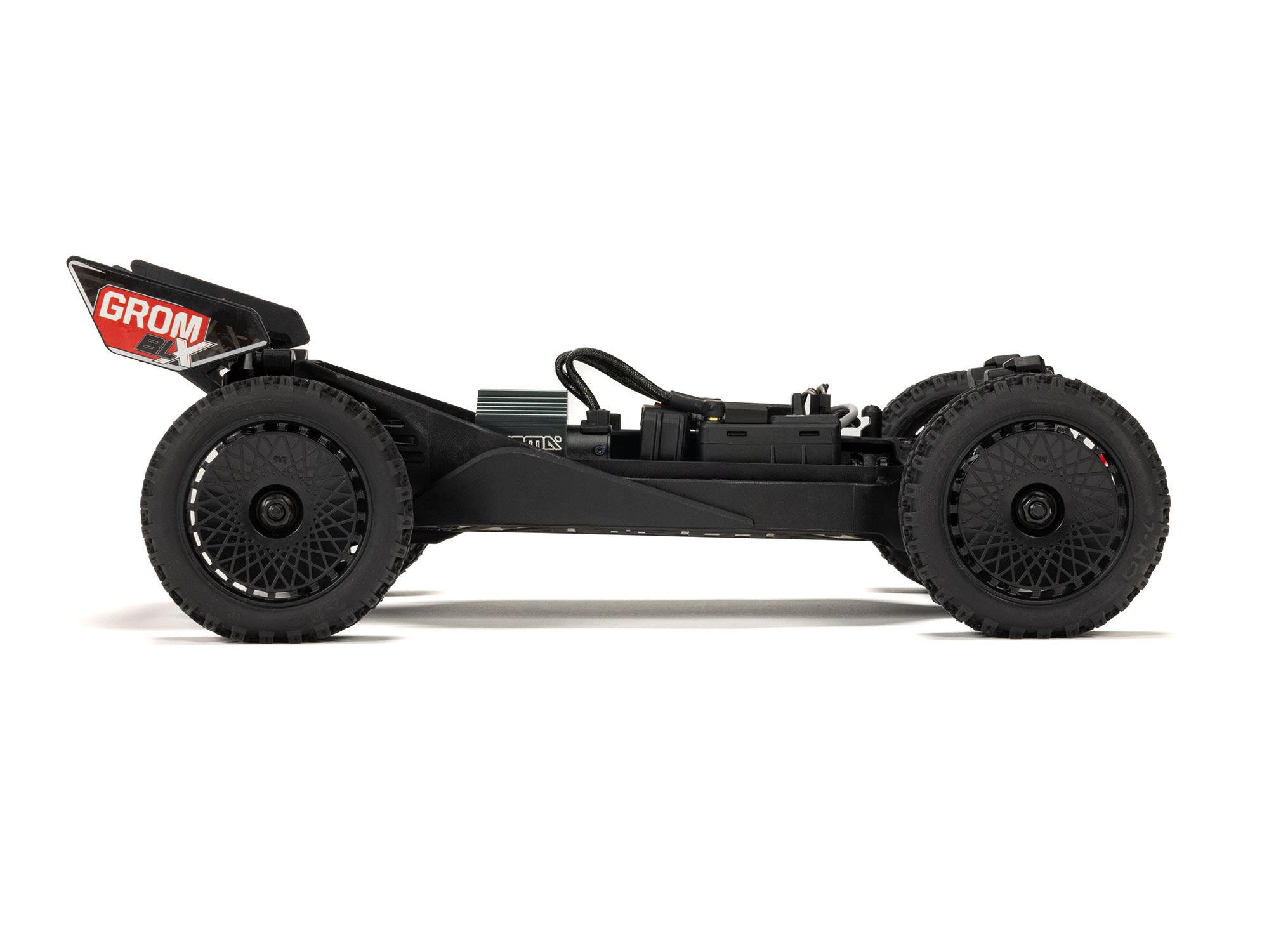 Arrma 1/18 Typhon GROM 223S BLX 4X4 Buggy (No Batt/Charg) Silver-20