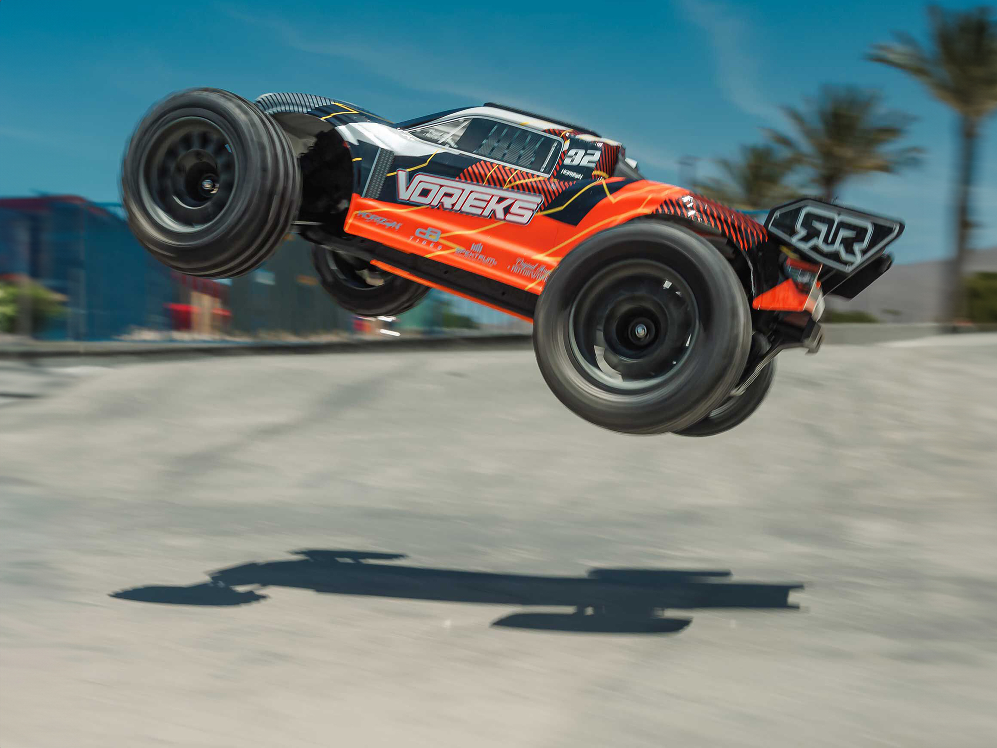 Arrma VORTEKS 2WD (With Battery/Charger) Orange-25