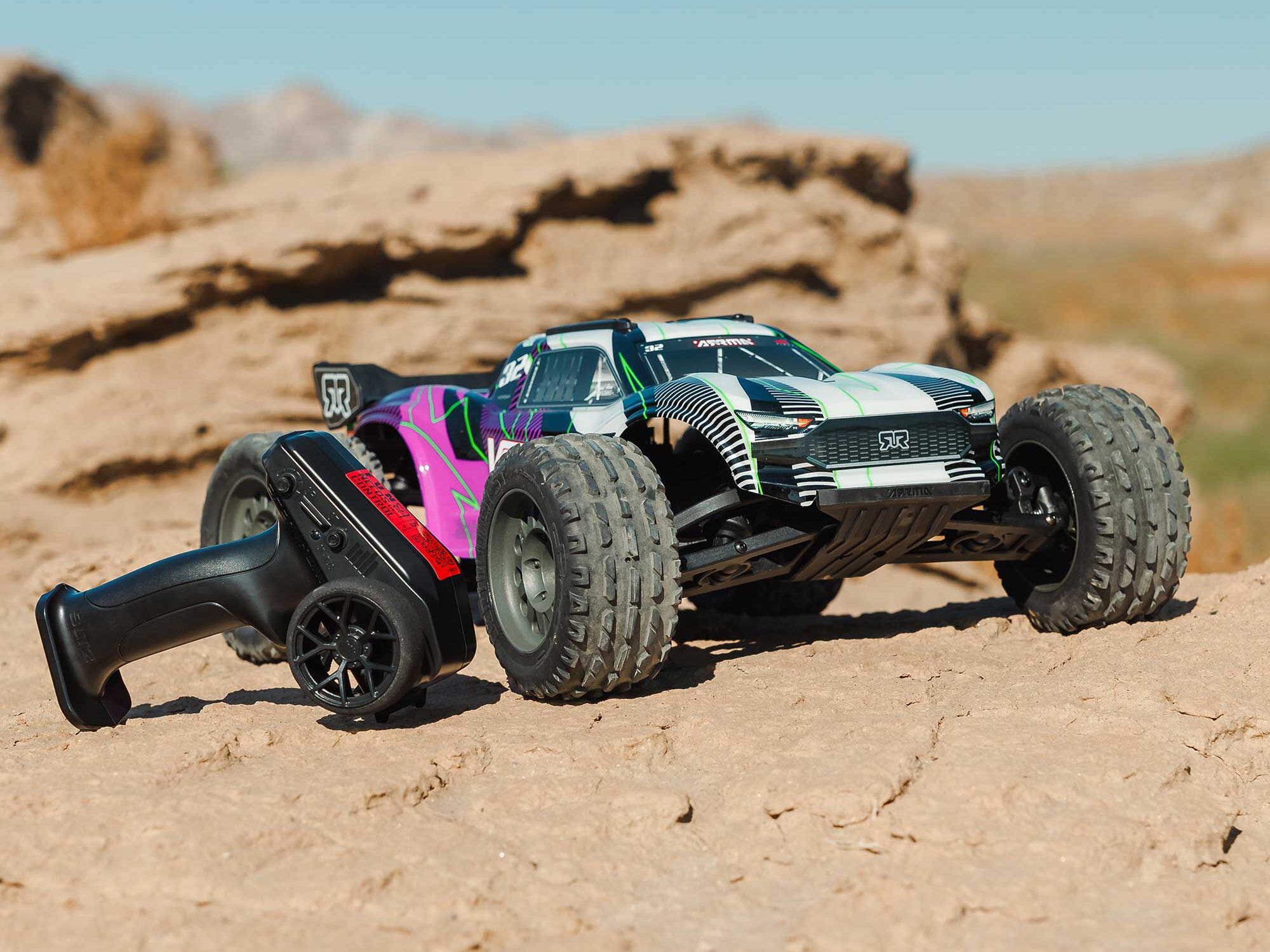 Arrma VORTEKS 2WD (With Battery/Charger) Purple-12