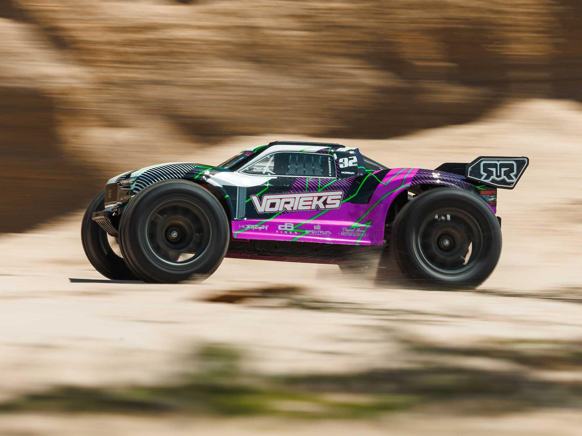 Arrma VORTEKS 2WD (With Battery/Charger) Purple-19