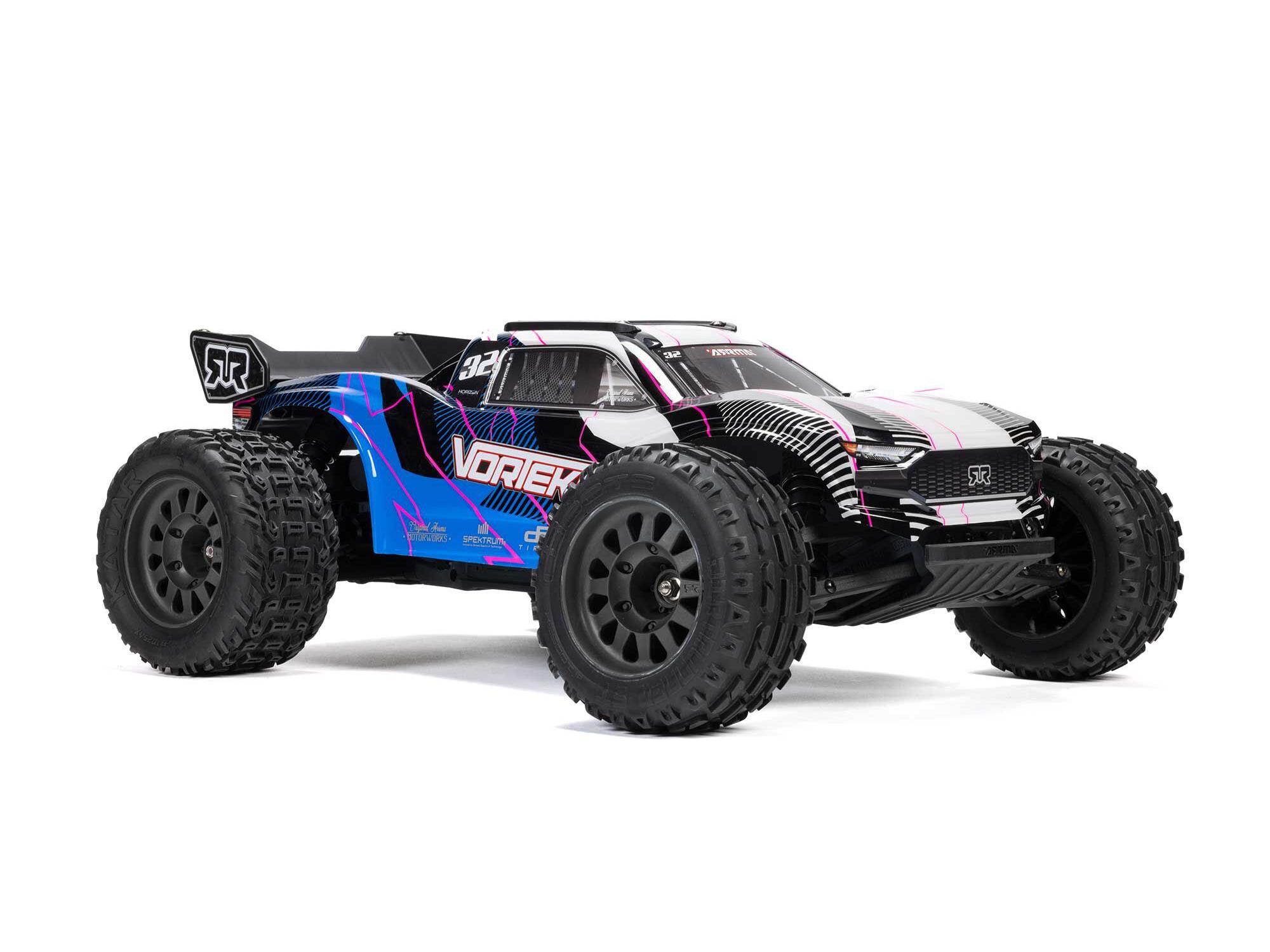 1/10 VORTEKS MEGA 550 4X2 ST ARTR (No Battery/Charger) Blue-3