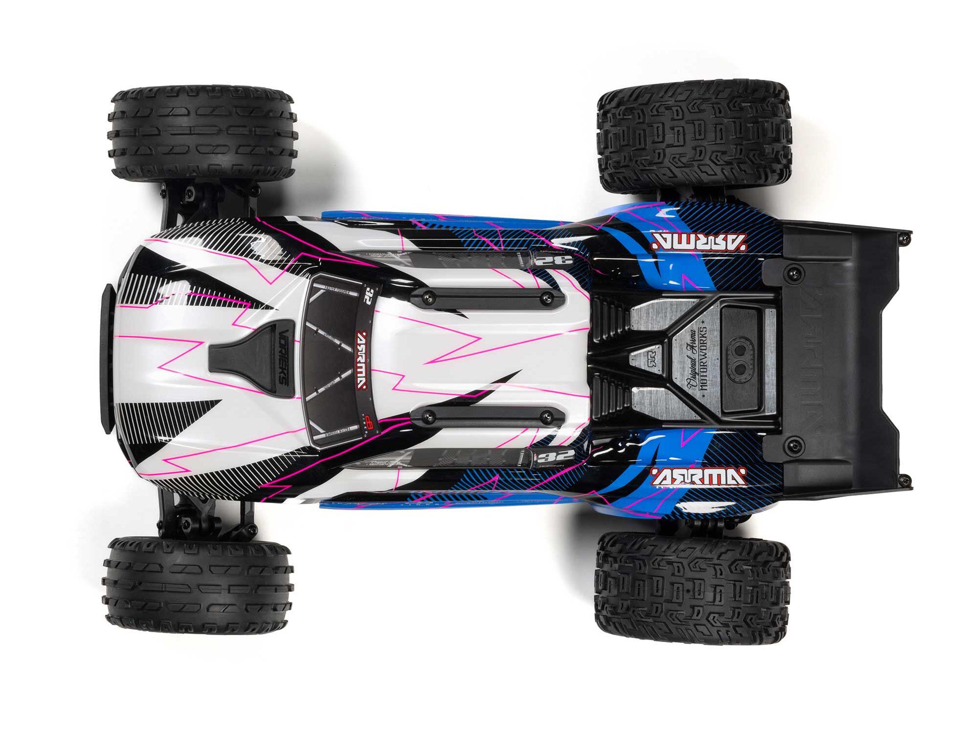 1/10 VORTEKS MEGA 550 4X2 ST ARTR (No Battery/Charger) Blue-7