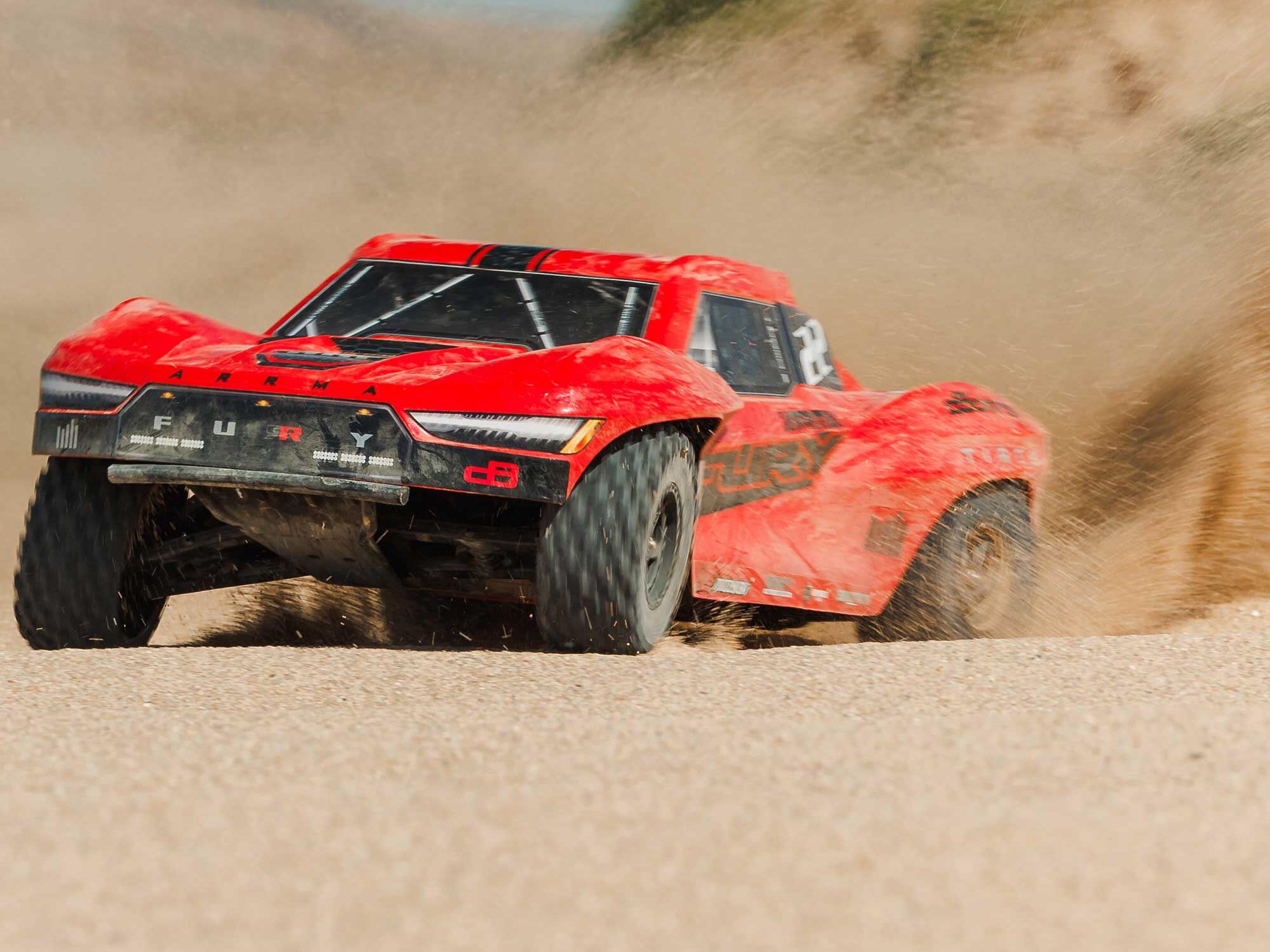 Arrma FURY 2WD (With Battery/Charger) Red-17