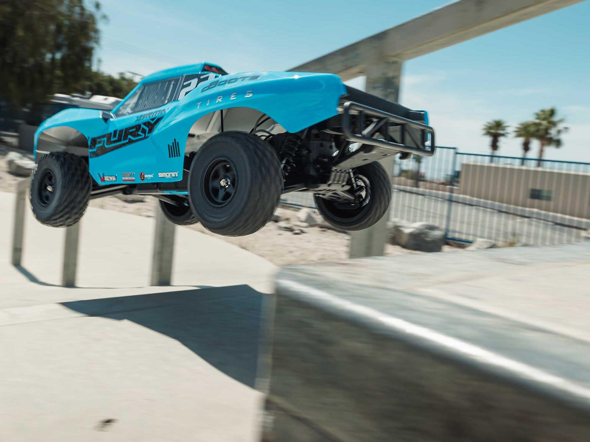 Arrma FURY 2WD (With Battery/Charger) Blue-18