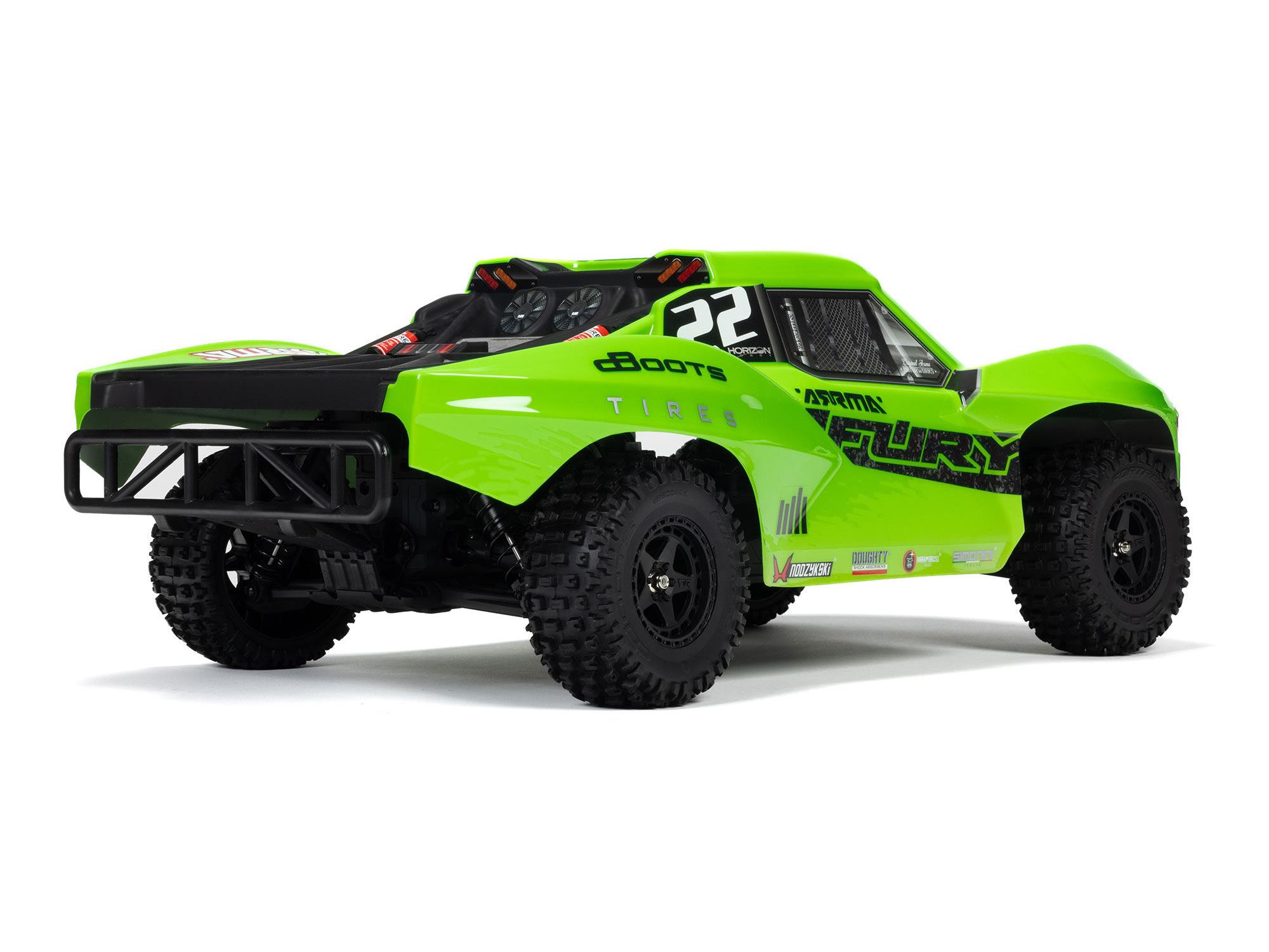 1/10 FURY MEGA 550 4X2 SCT ARTR (No Battery/Charger) Green-2