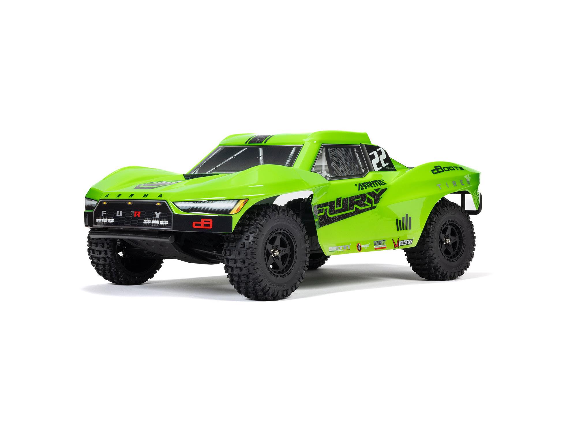1/10 FURY MEGA 550 4X2 SCT ARTR (No Battery/Charger) Green-3