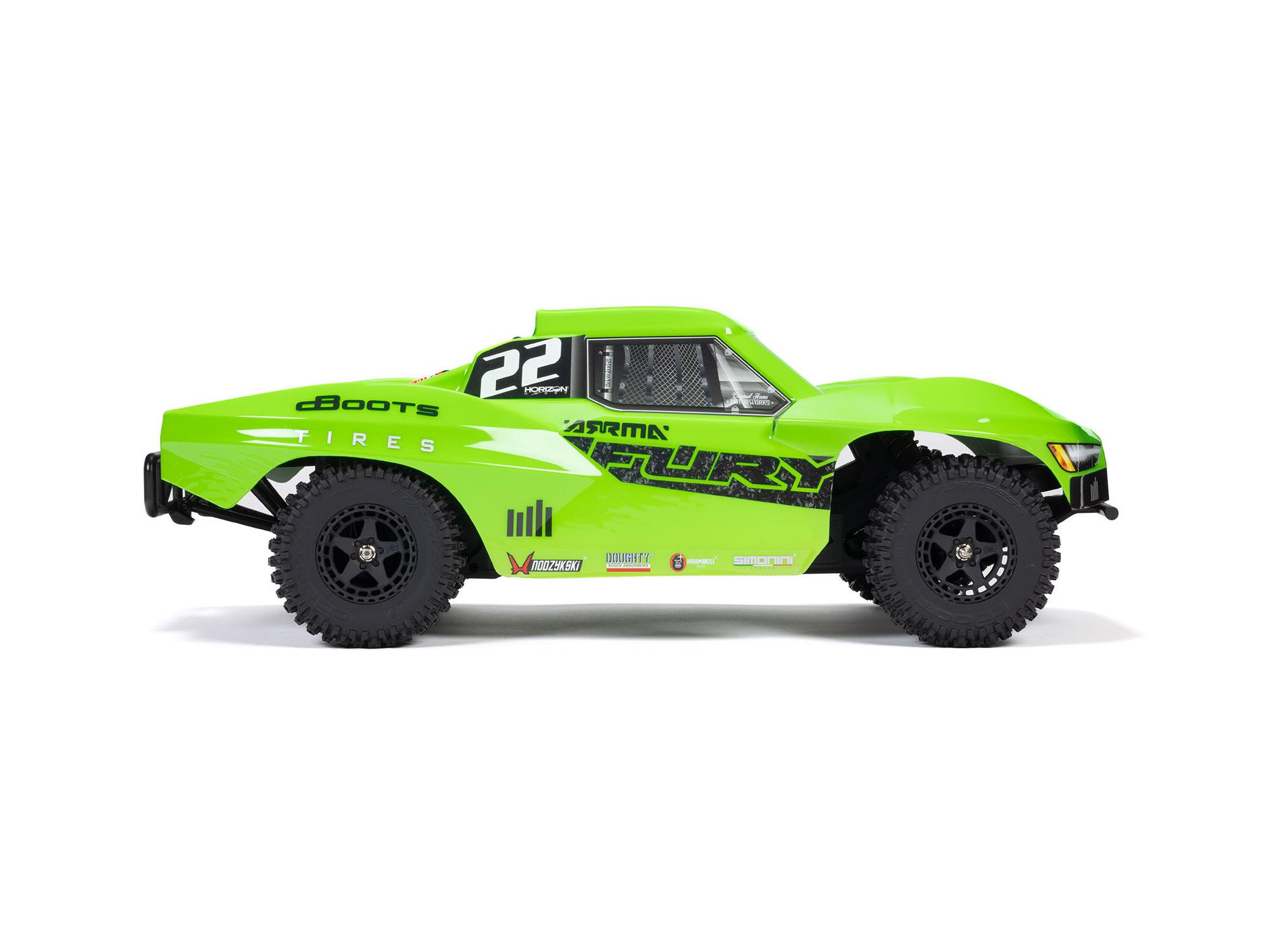 1/10 FURY MEGA 550 4X2 SCT ARTR (No Battery/Charger) Green-5