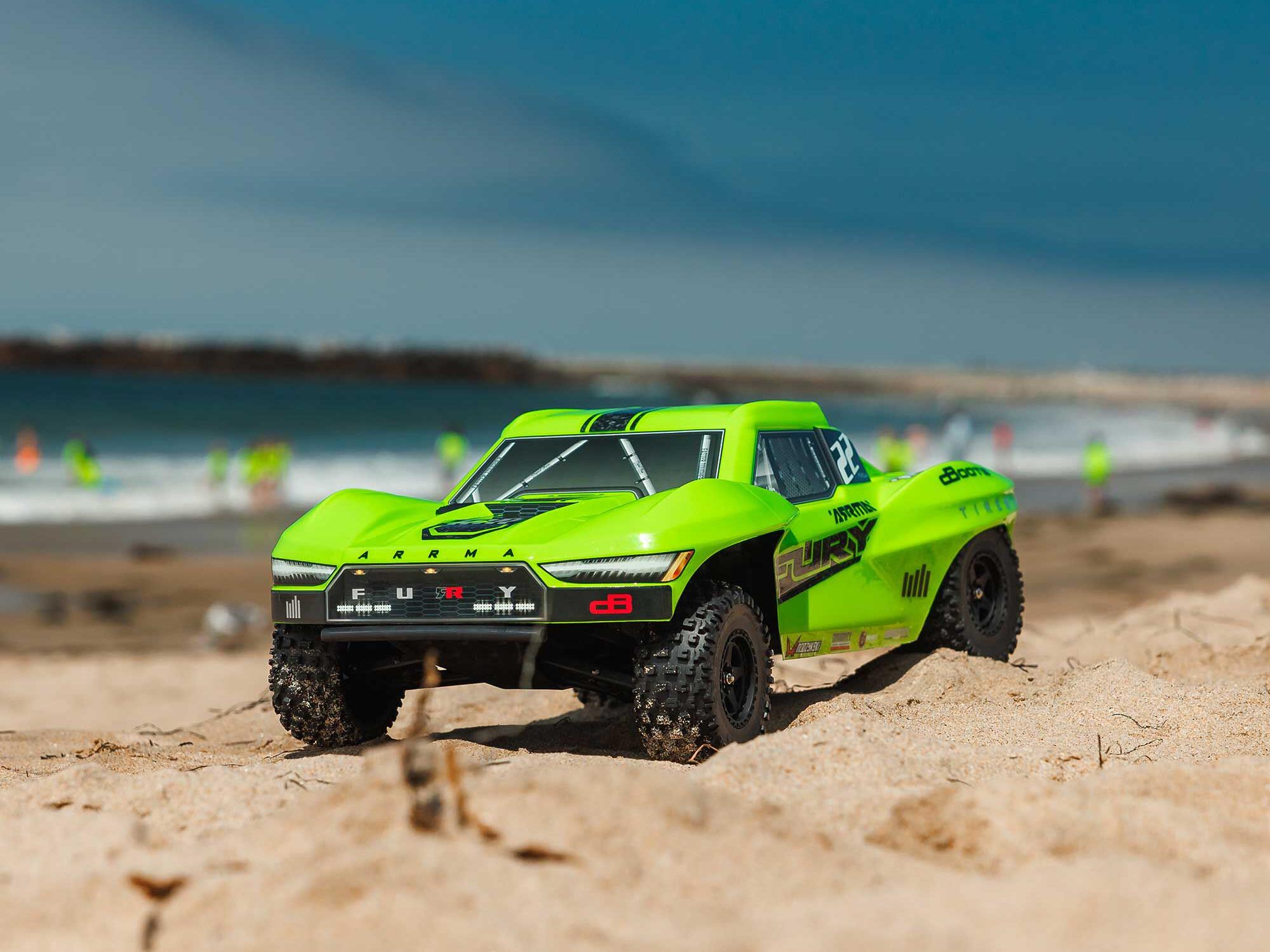 1/10 FURY MEGA 550 4X2 SCT ARTR (No Battery/Charger) Green-11