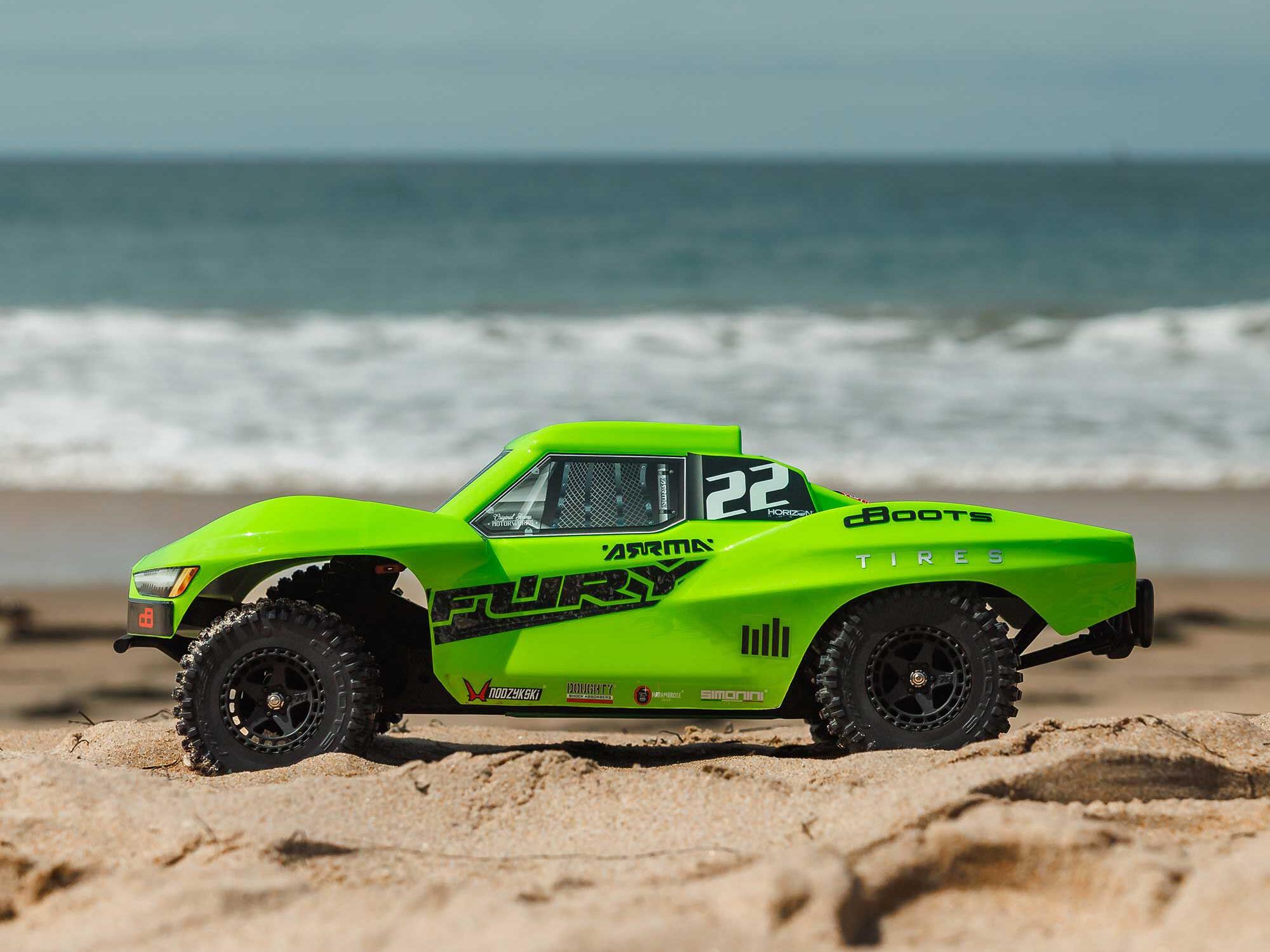 1/10 FURY MEGA 550 4X2 SCT ARTR (No Battery/Charger) Green-13