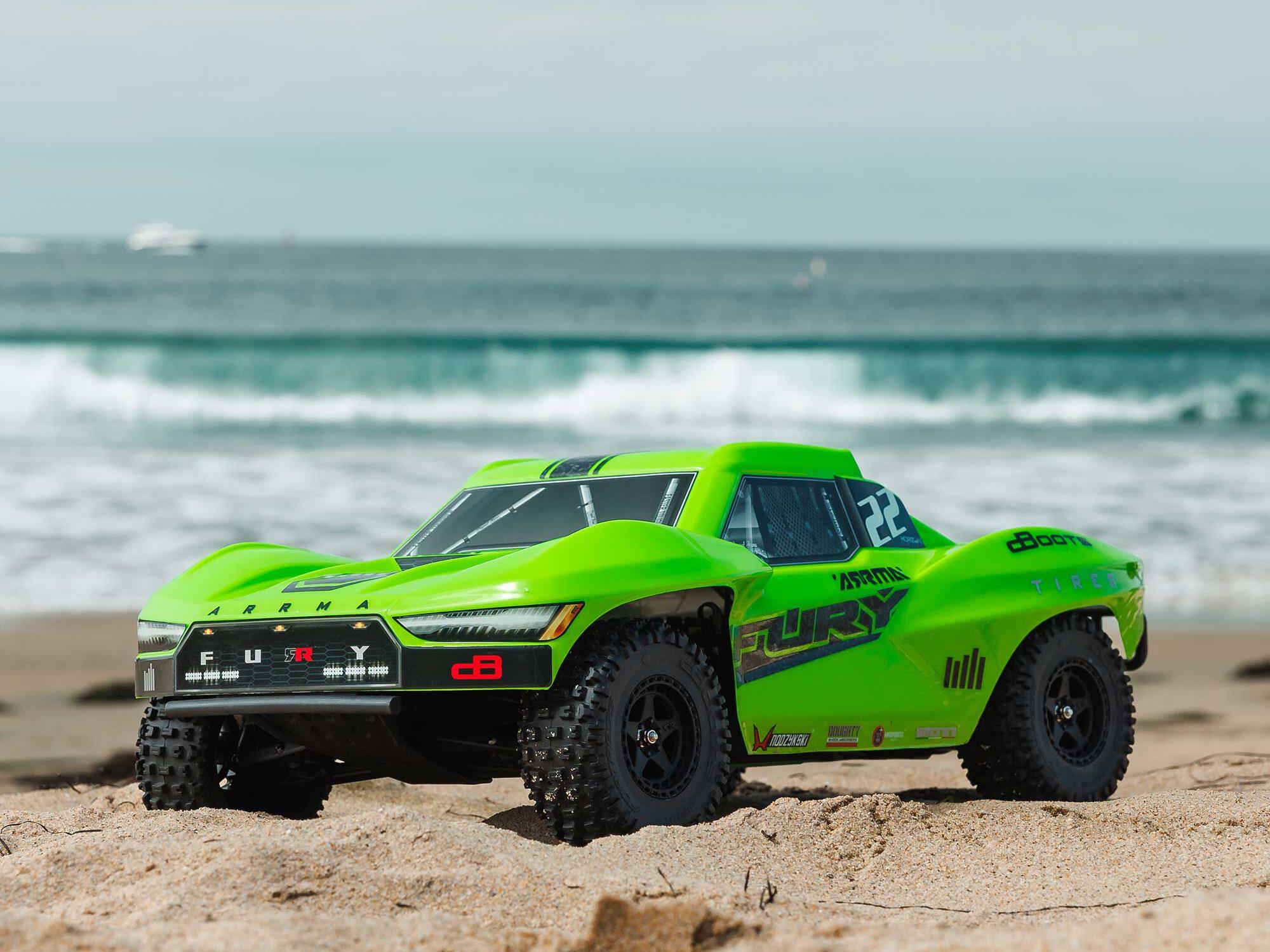 1/10 FURY MEGA 550 4X2 SCT ARTR (No Battery/Charger) Green-17