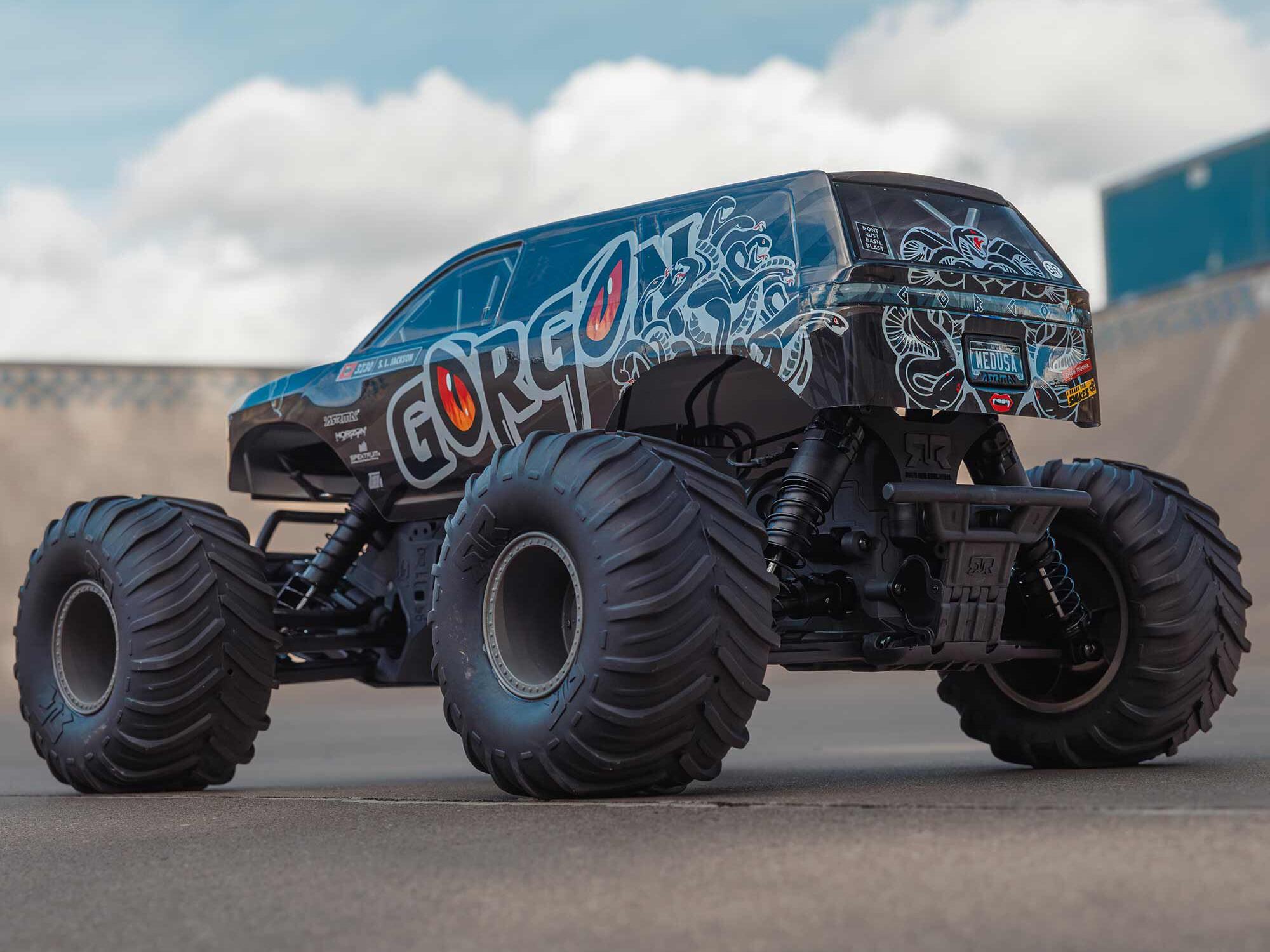 Arrma GORGON MT Ready-To-Assemble Kit with Battery and Charger-24