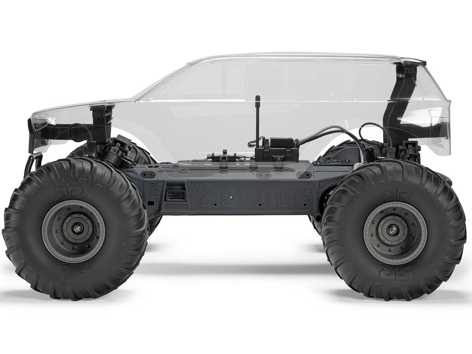 1/10 GORGON 2WD RTA Kit Brushed Monster Truck (Battery & Charger)-9