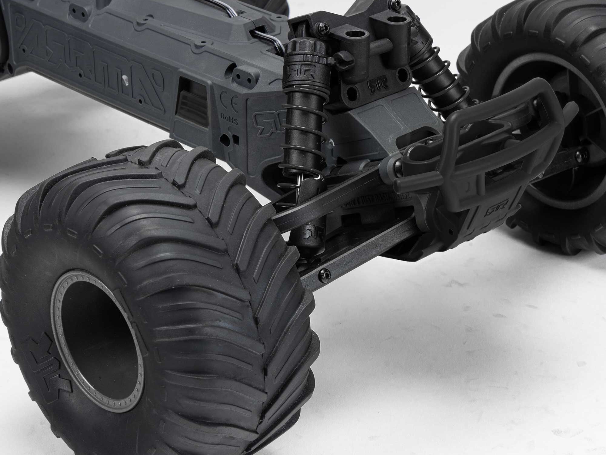 1/10 GORGON 2WD RTA Kit Brushed Monster Truck (Battery & Charger)-13
