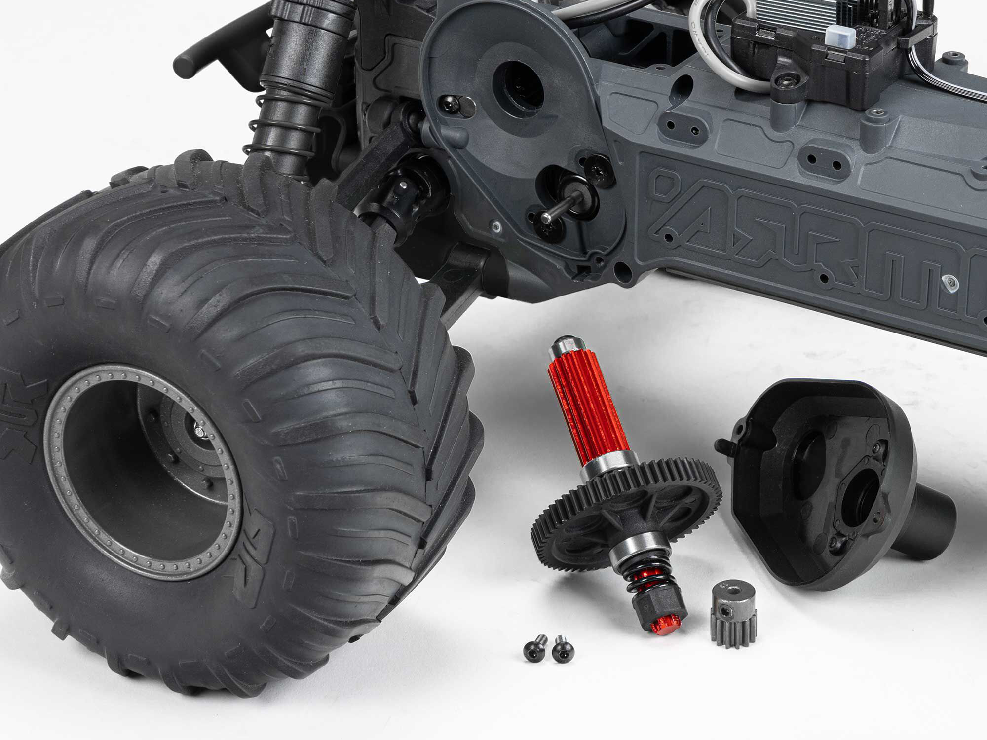1/10 GORGON 2WD RTA Kit Brushed Monster Truck (Battery & Charger)-15