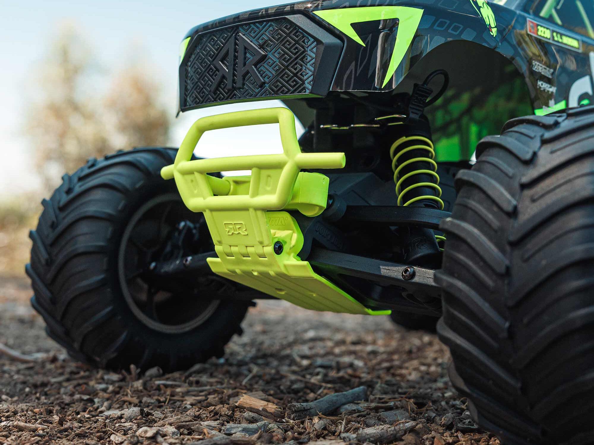 Arrma Gorgon MT RTR w/8.4v Batt/USB Charger Yellow-21