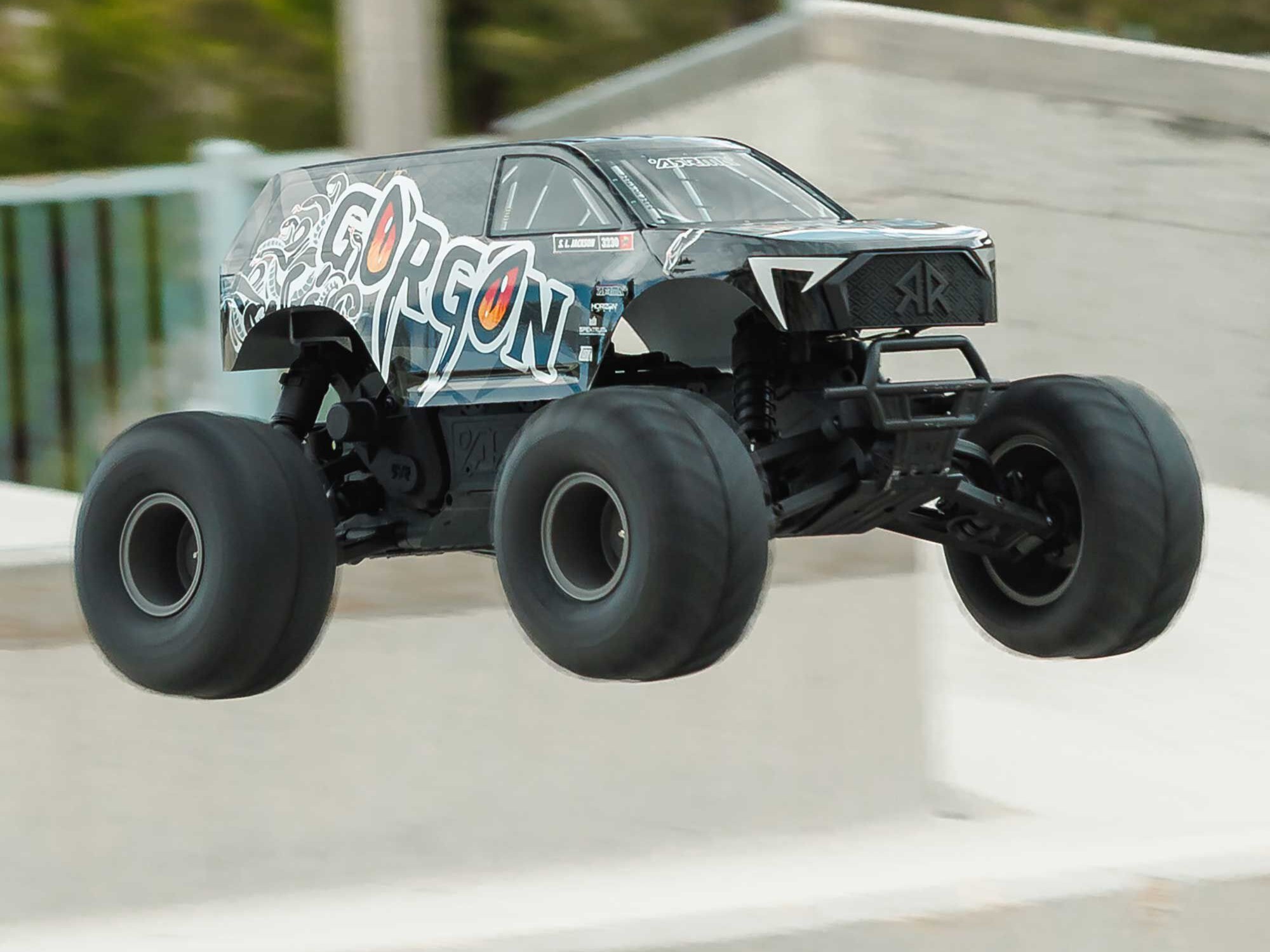 1/10 GORGON MEGA 550 2WD MT with Battery & Charger Gun Metal-19