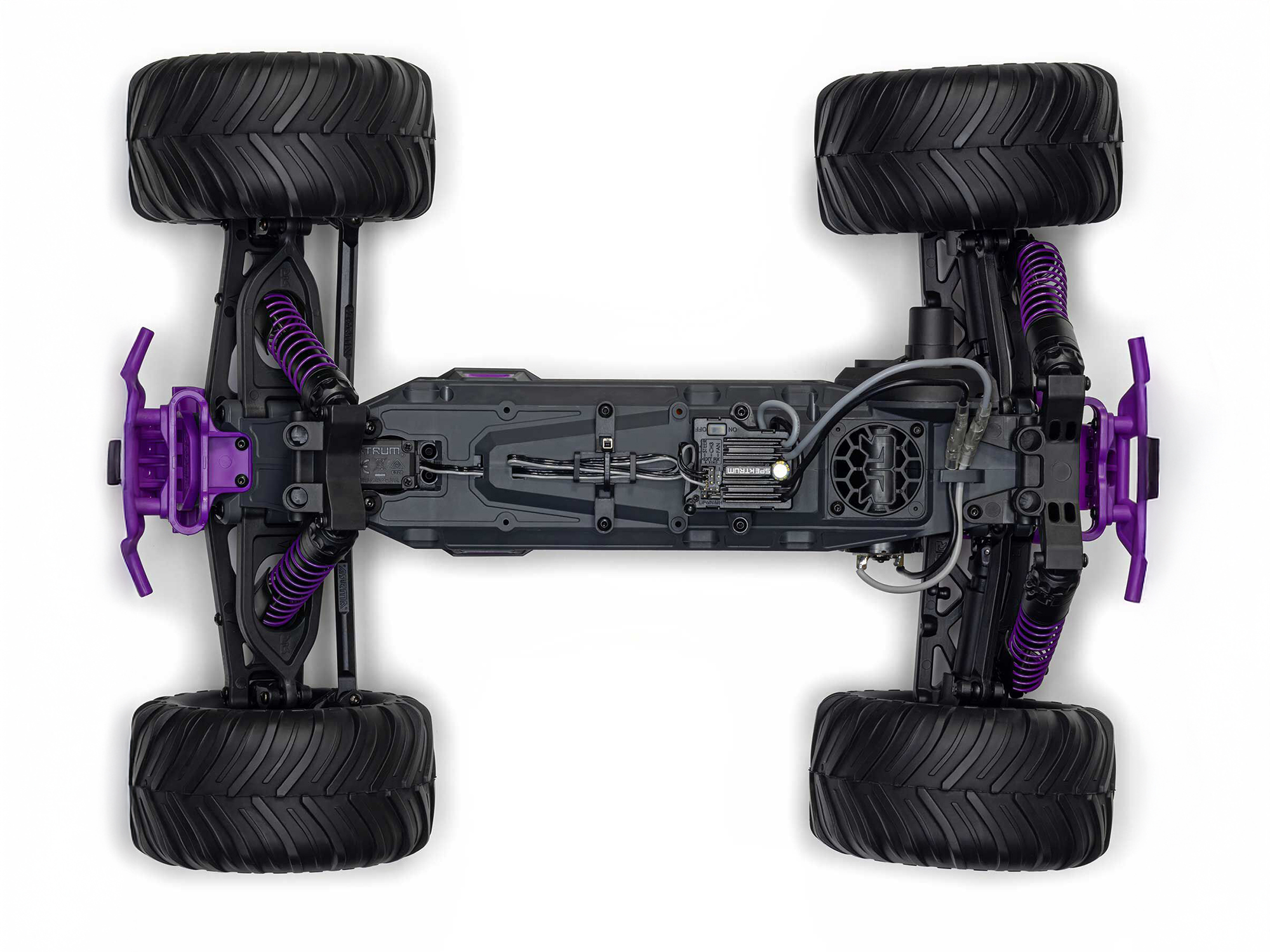 Arrma 1/10 GORGON MEGA 550 2WD MT with Battery Charger Purple-12