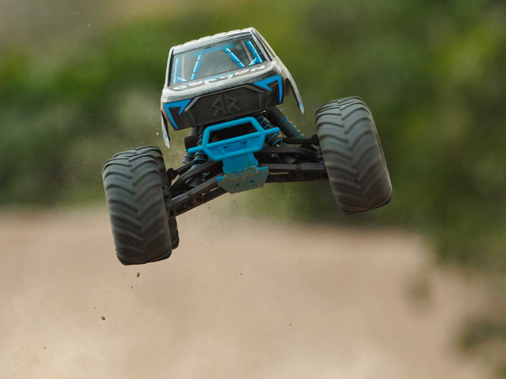 1/10 GORGON MEGA 550 2WD MT with Battery & Charger Blue-27