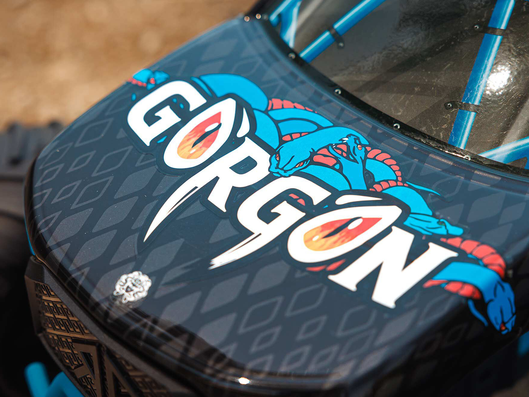 Arrma Gorgon MT RTR (no Battery/Charger) Blue-22