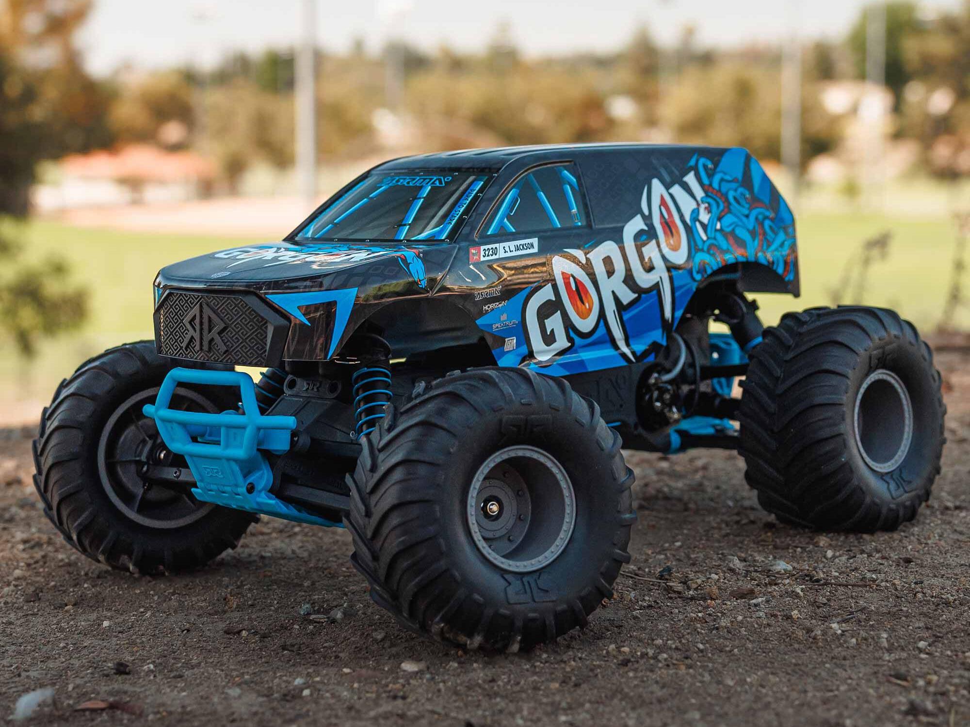 Arrma Gorgon MT RTR (no Battery/Charger) Blue-23