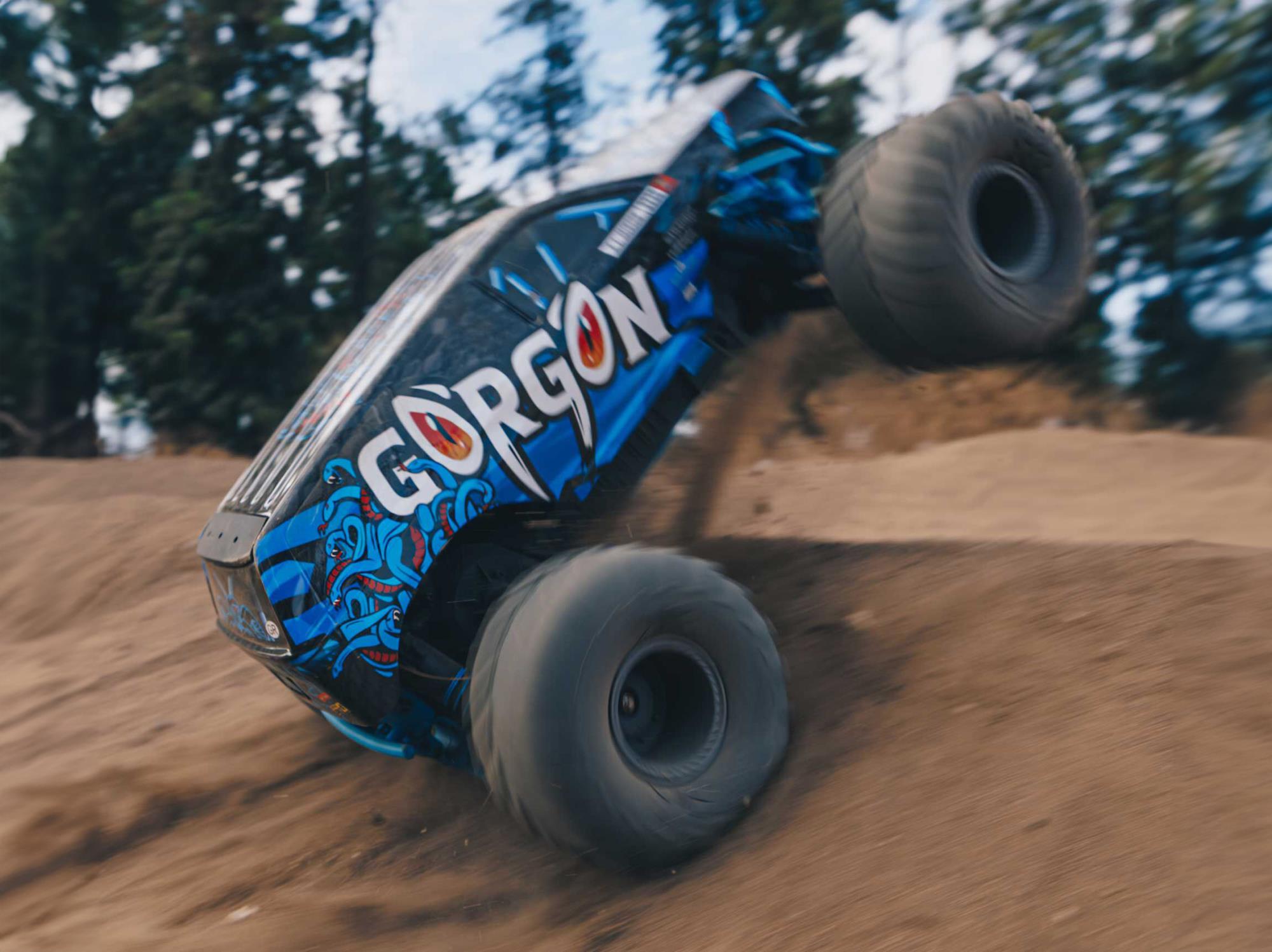 Arrma Gorgon MT RTR (no Battery/Charger) Blue-25