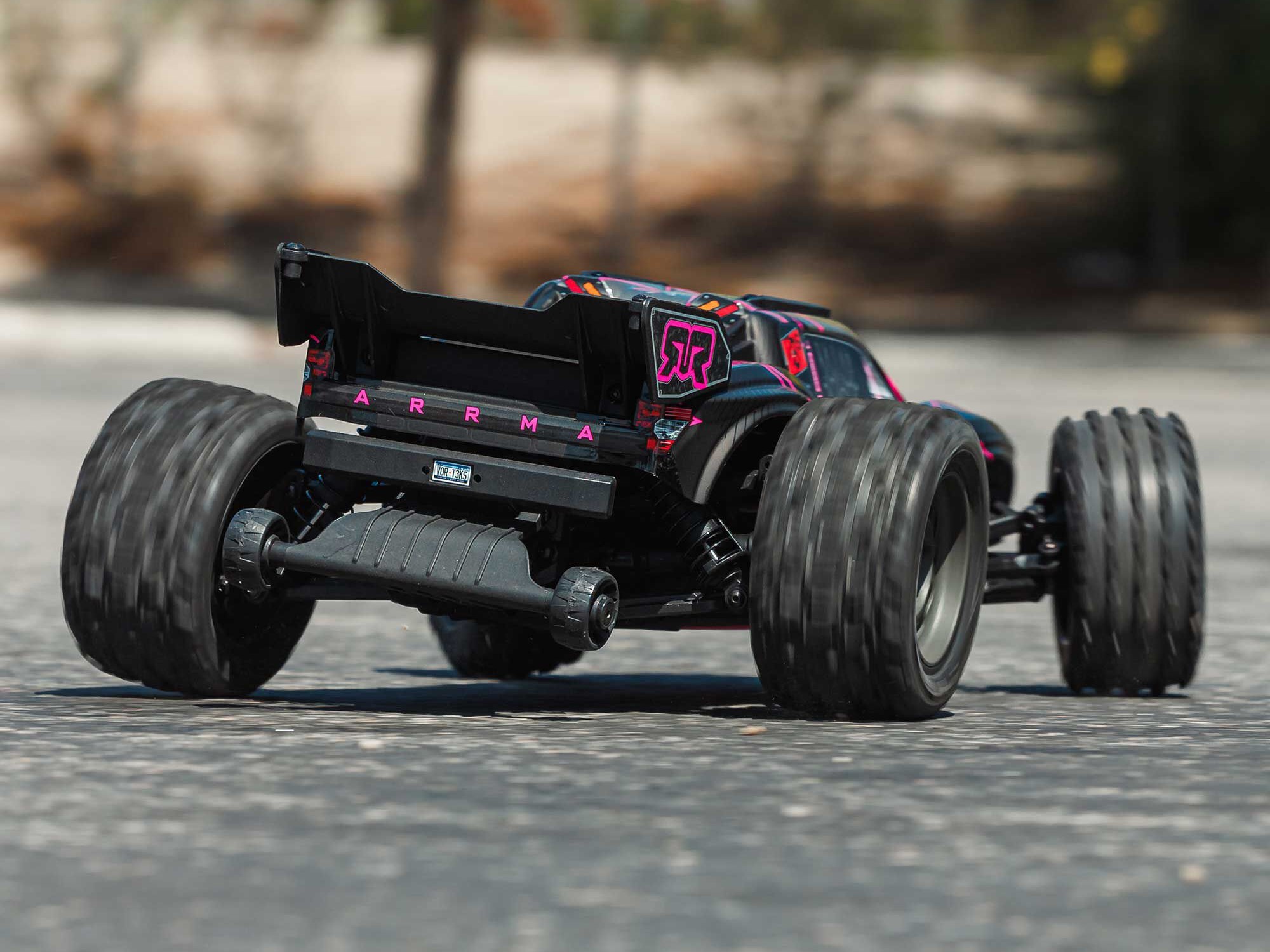 Arrma 1/10 VORTEKS 223S DSC 2WD RTR Brushless Stadium Truck, Pink-27
