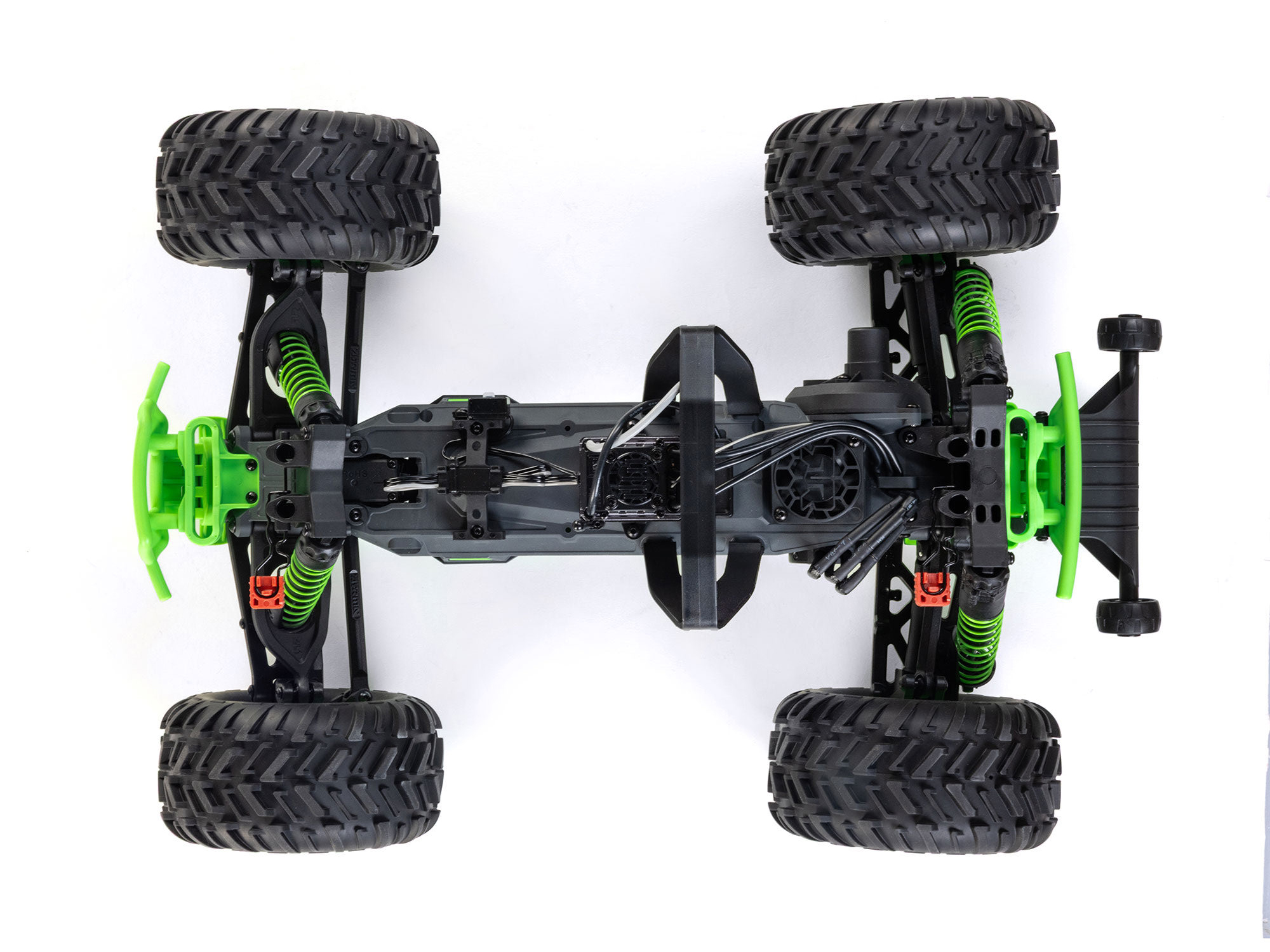 1/10 QUAKE 223S DSC 2WD RTR Brushless Monster Truck, Green-7