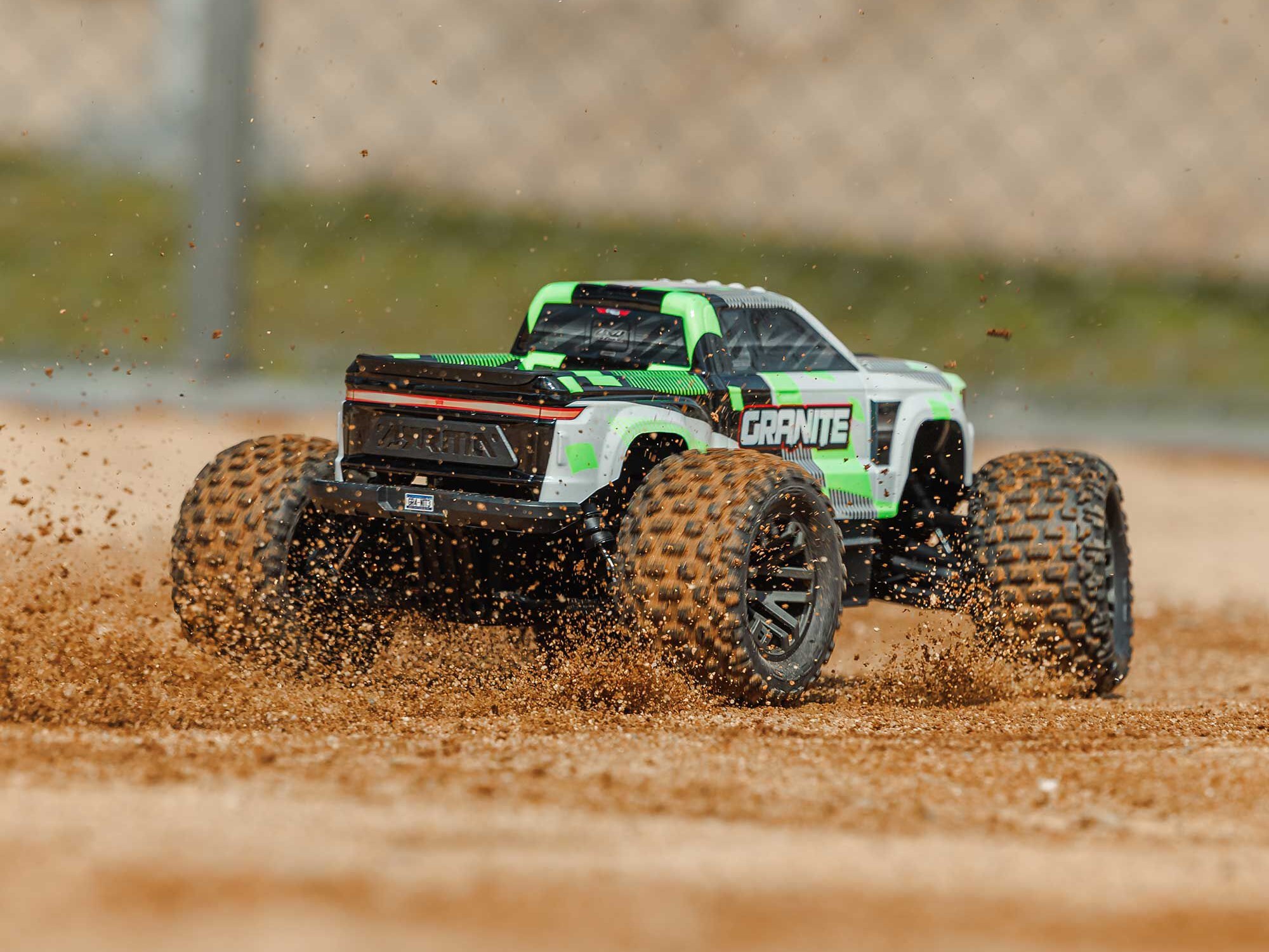 Arrma 1/10 GRANITE MEGA 665 4X4 RTR Monster Truck Green-18