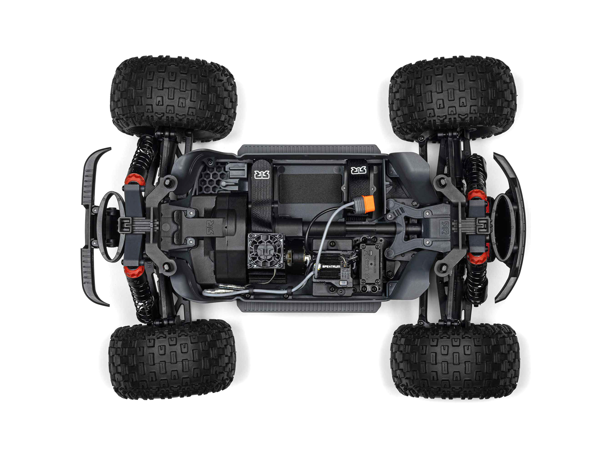 Arrma 1/10 GRANITE MEGA 665 4X4 RTR Monster Truck Orange-10