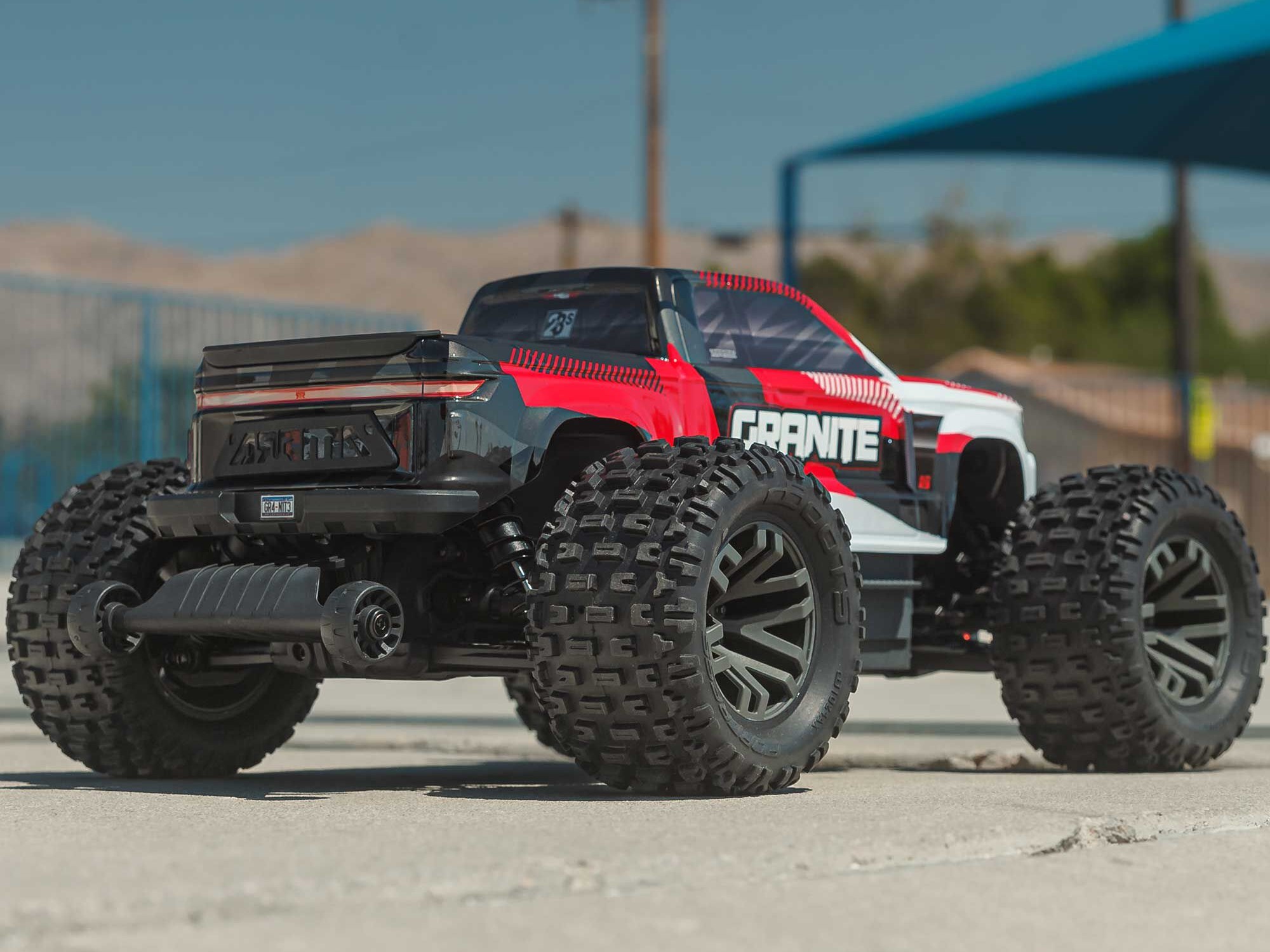 1/10 GRANITE 223S DSC 4X4 RTR Monster Truck Red-19
