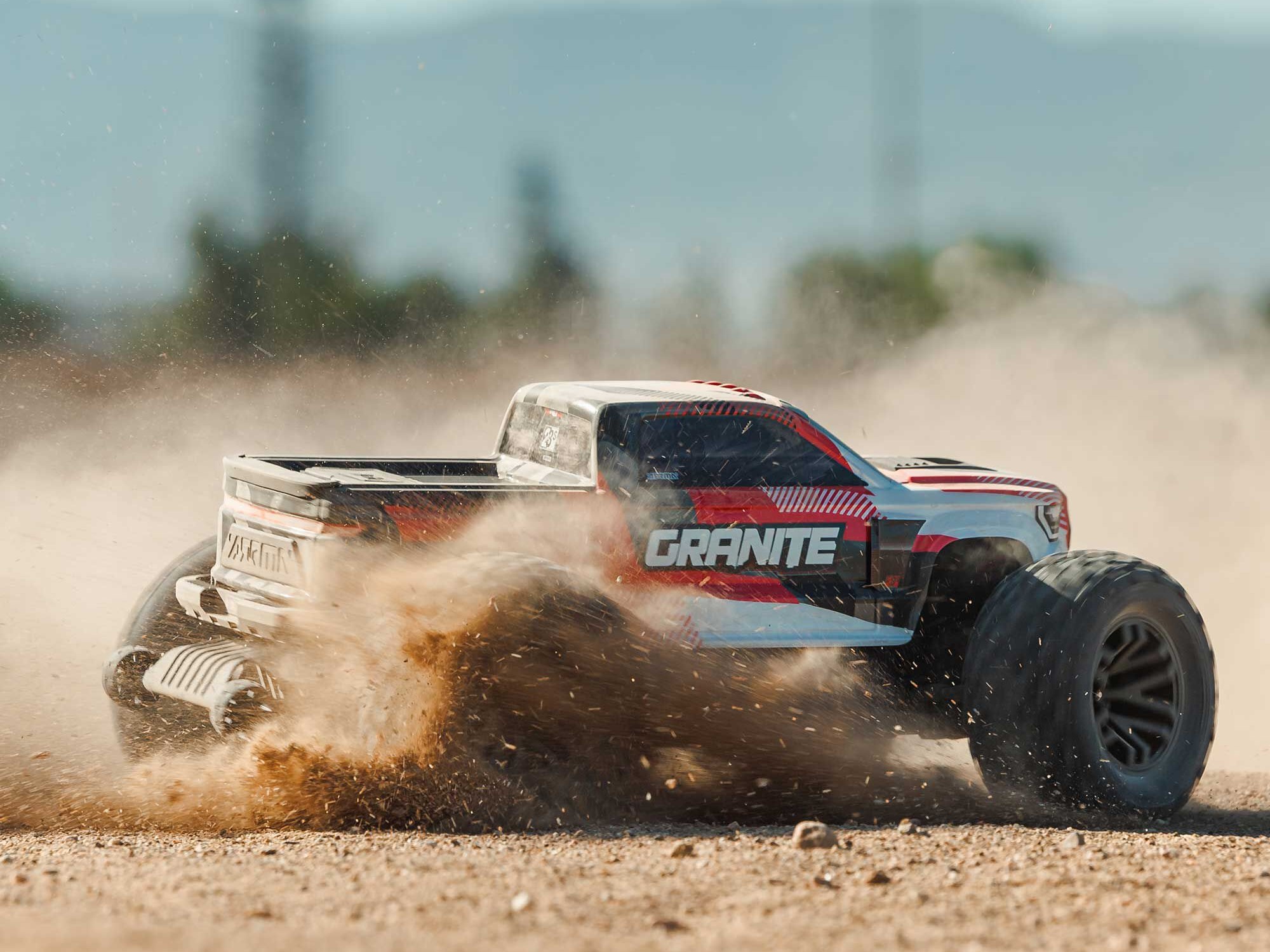 1/10 GRANITE 223S DSC 4X4 RTR Monster Truck Red-23