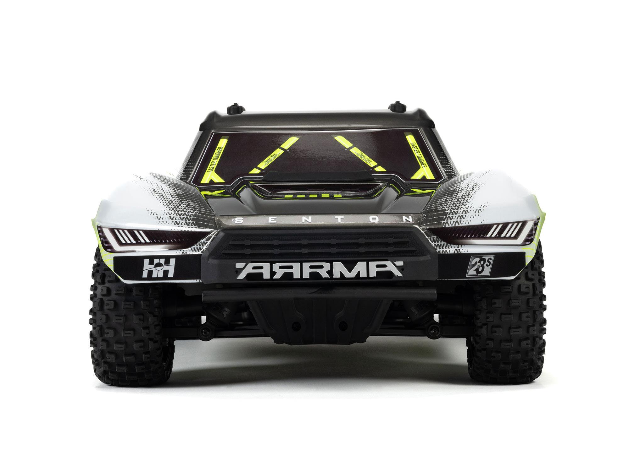 Arrma Senton 223S BLX Brushless 4X4 Short Course Truck RTR with DSC 1/10 - Yellow-18