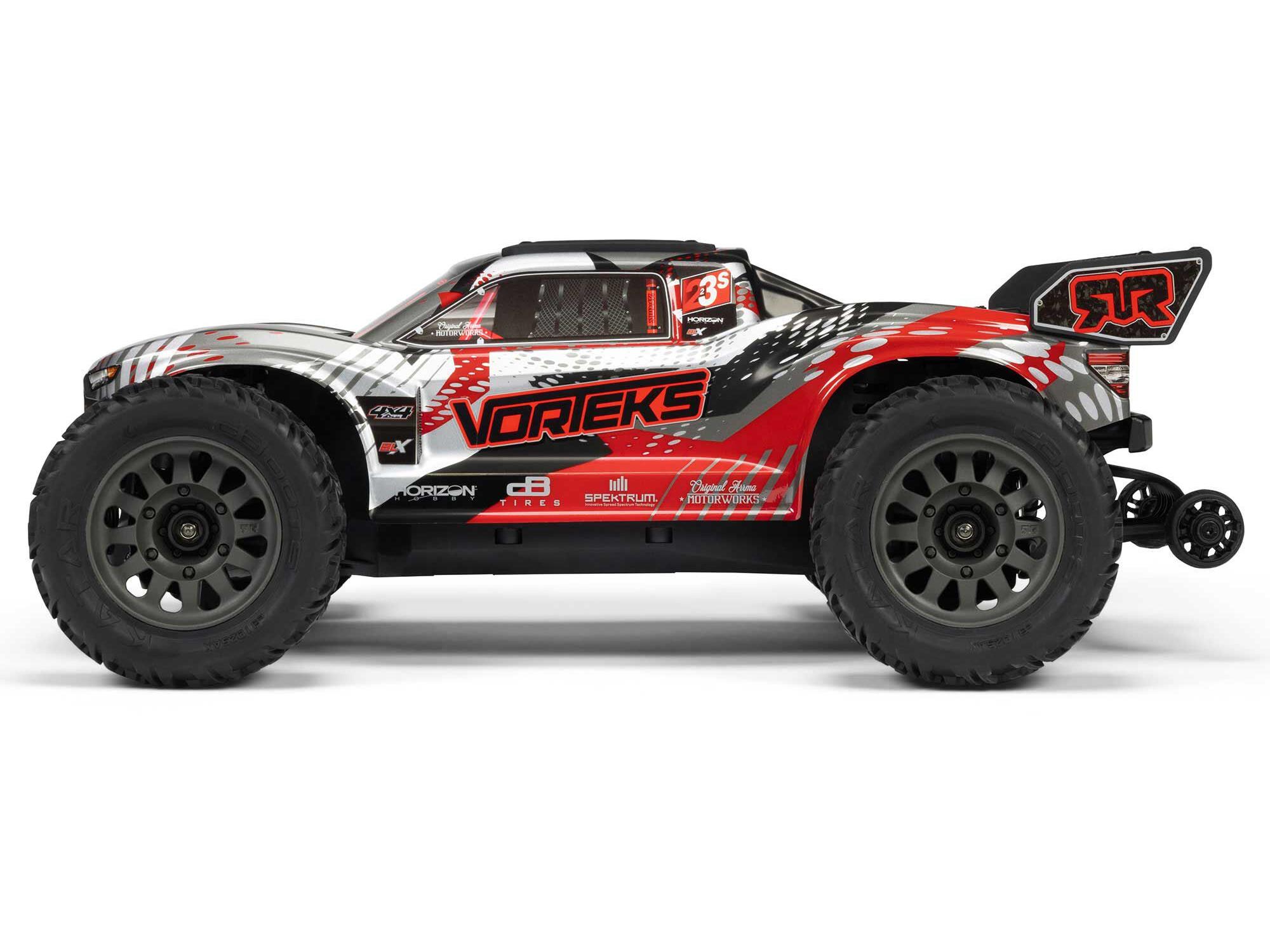 1/10 VORTEKS 223S BLX 4X4 Stadium Truck RTR with DSC Red-4