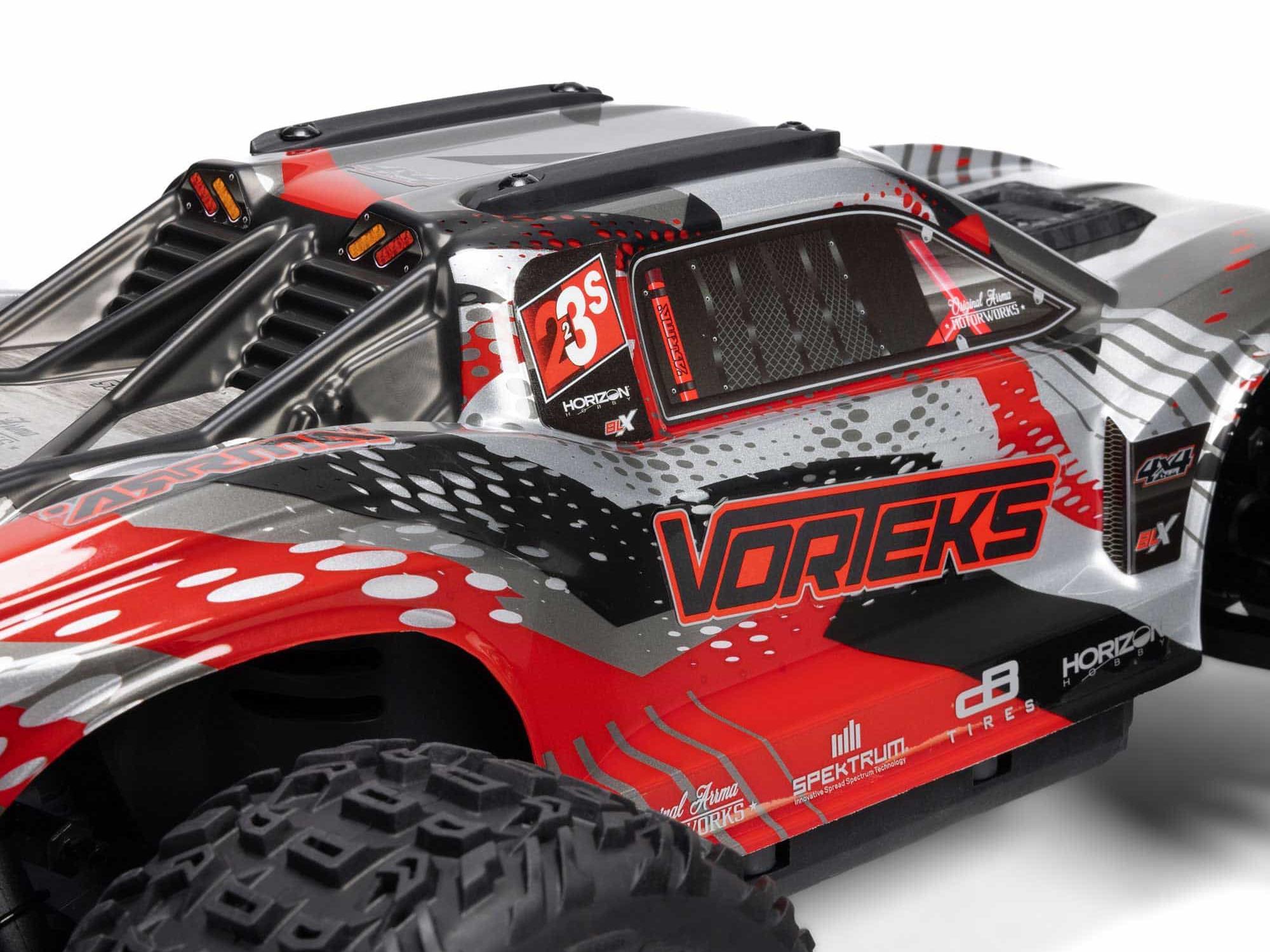 1/10 VORTEKS 223S BLX 4X4 Stadium Truck RTR with DSC Red-14